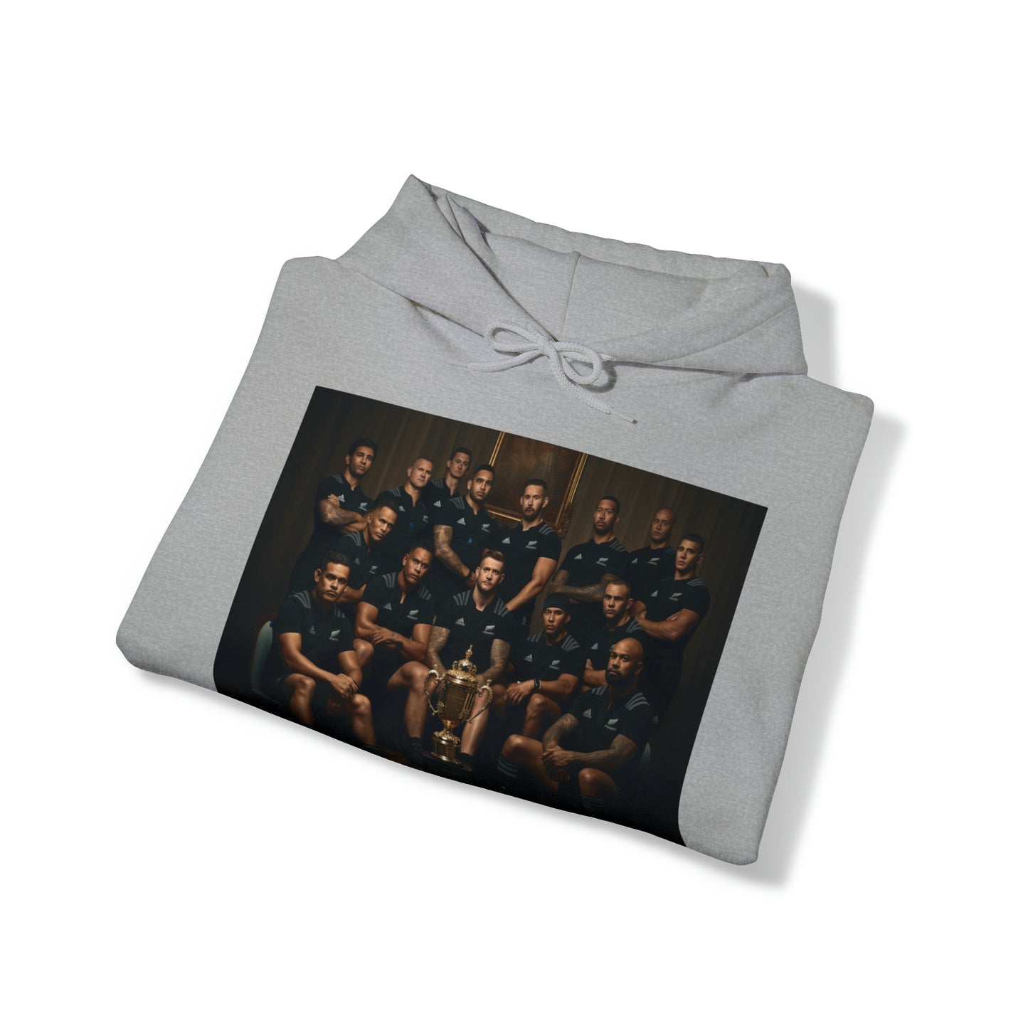 All Blacks with Web Ellis Cup - light hoodies