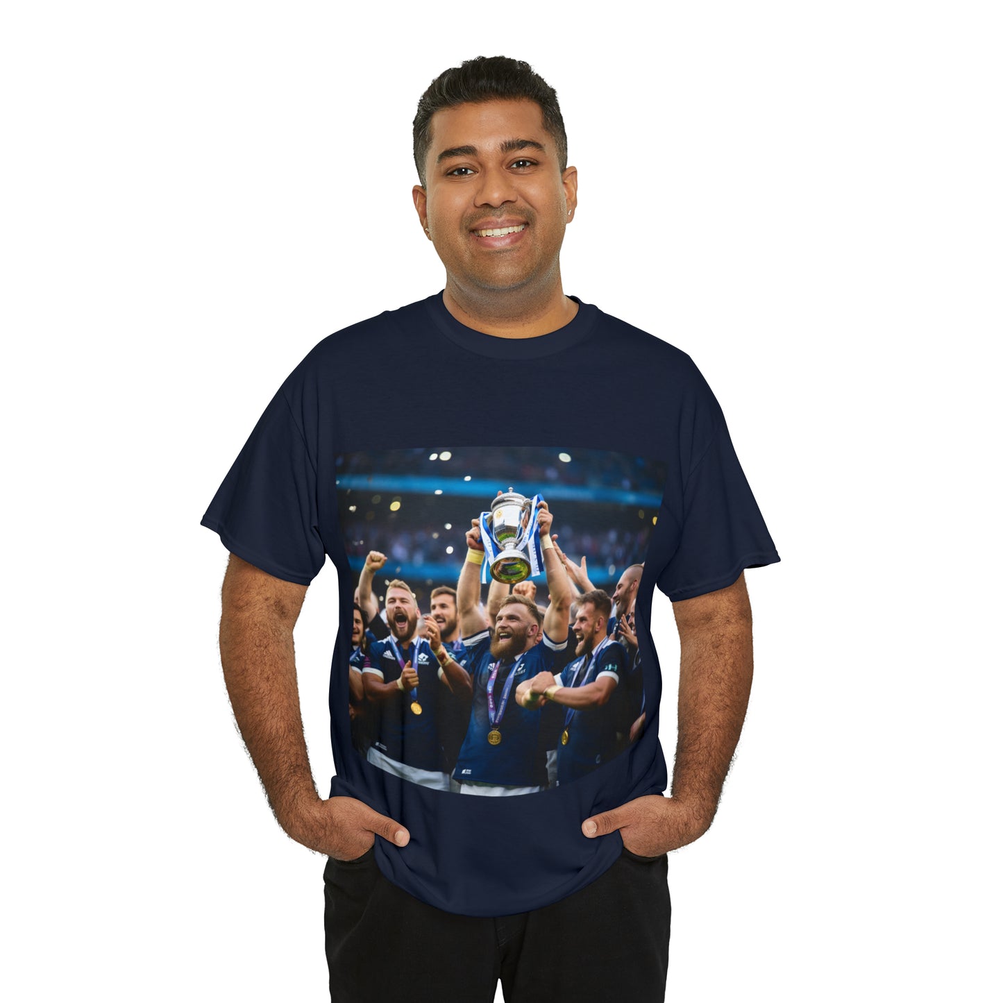 Scotland Winning RWC - dark shirts