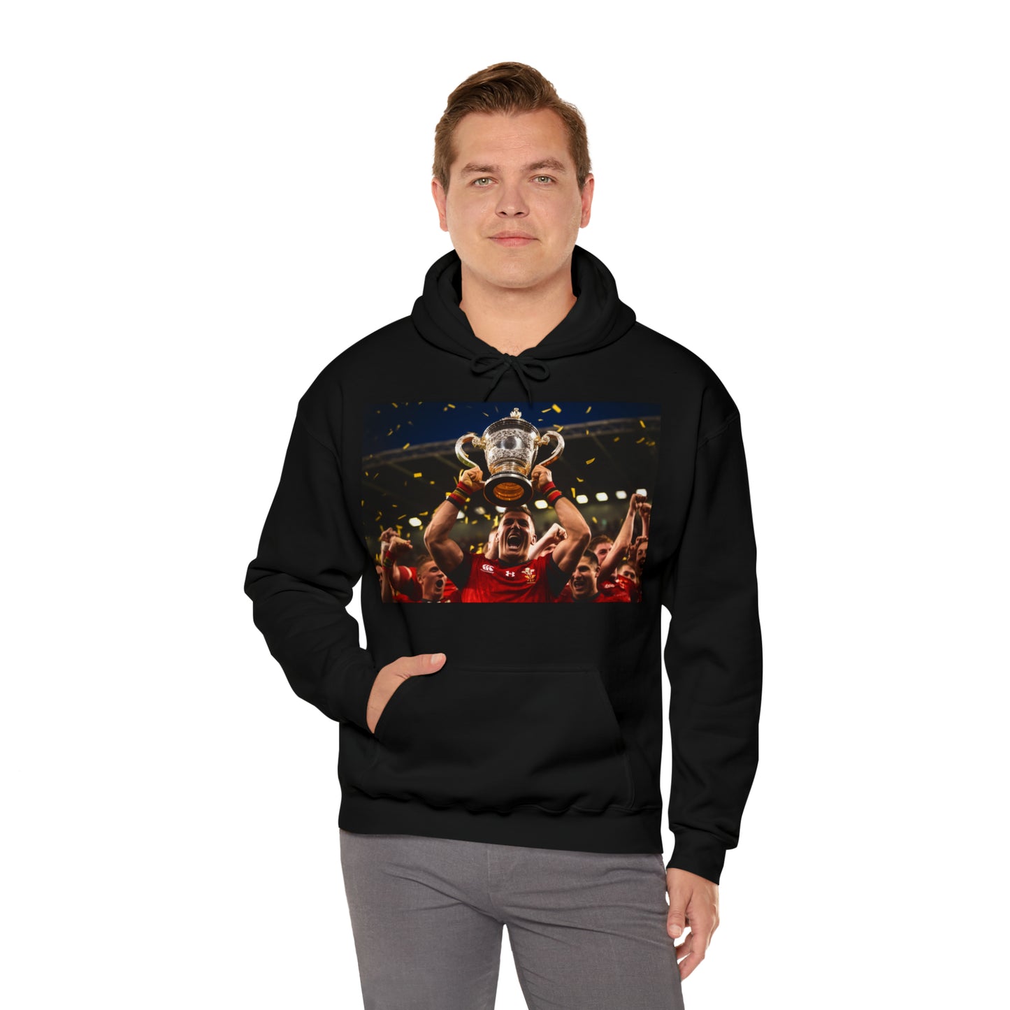 Wales Lifting RWC - dark hoodies