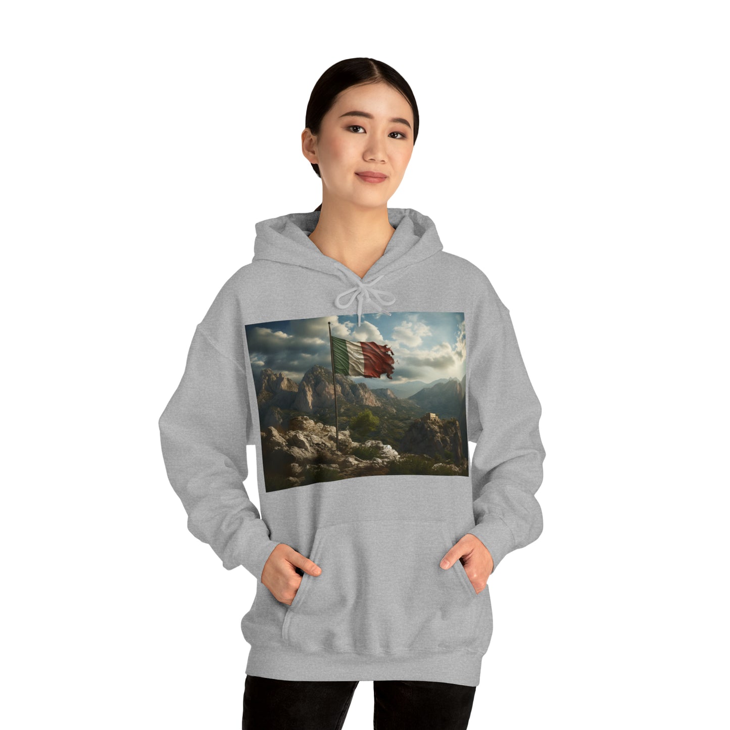 Italy Flag - light hoodies