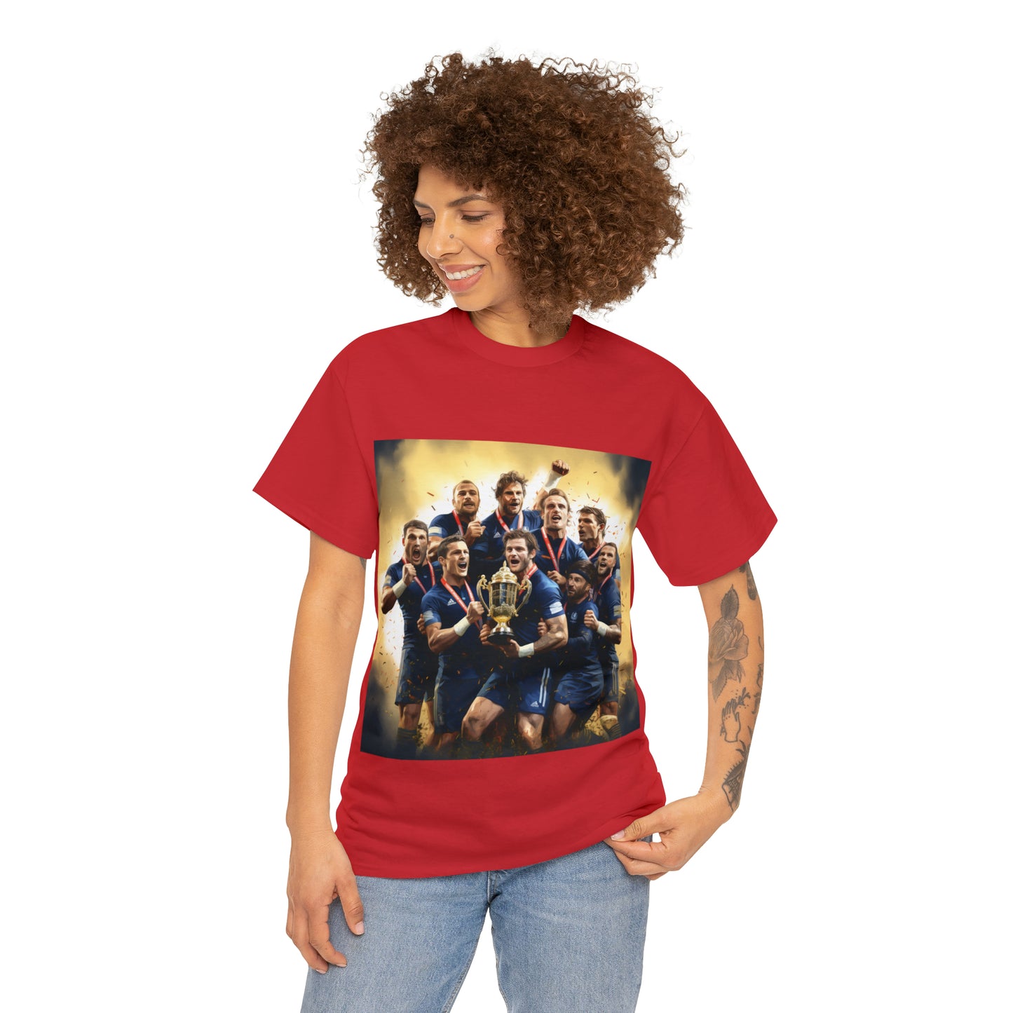 France Winning RWC 2023 - dark shirts