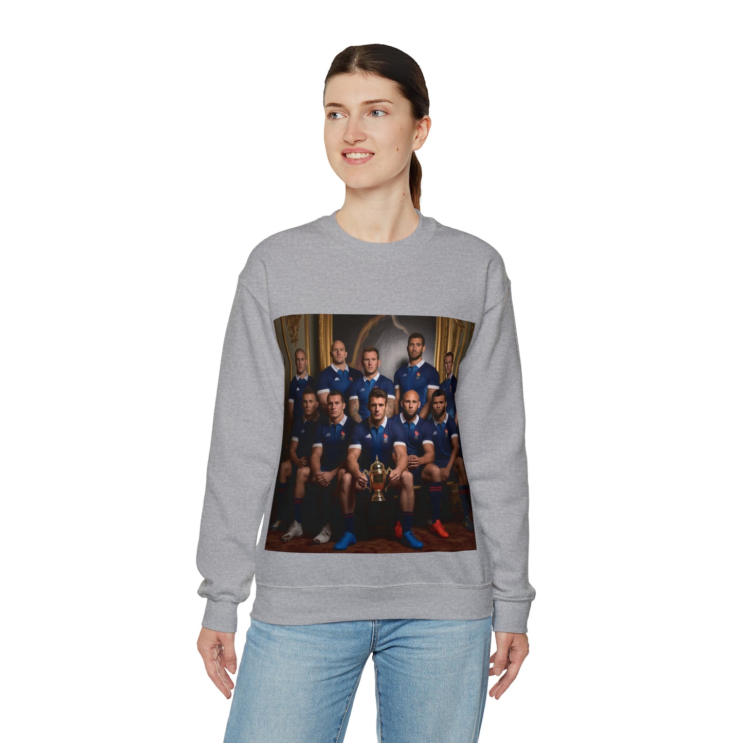 France World Cup Photoshoot - light sweatshirts