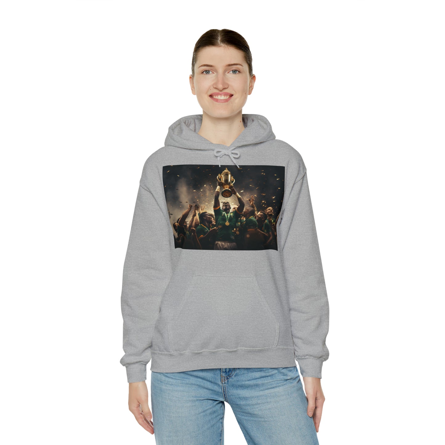 Springboks lifting RWC - light hoodies