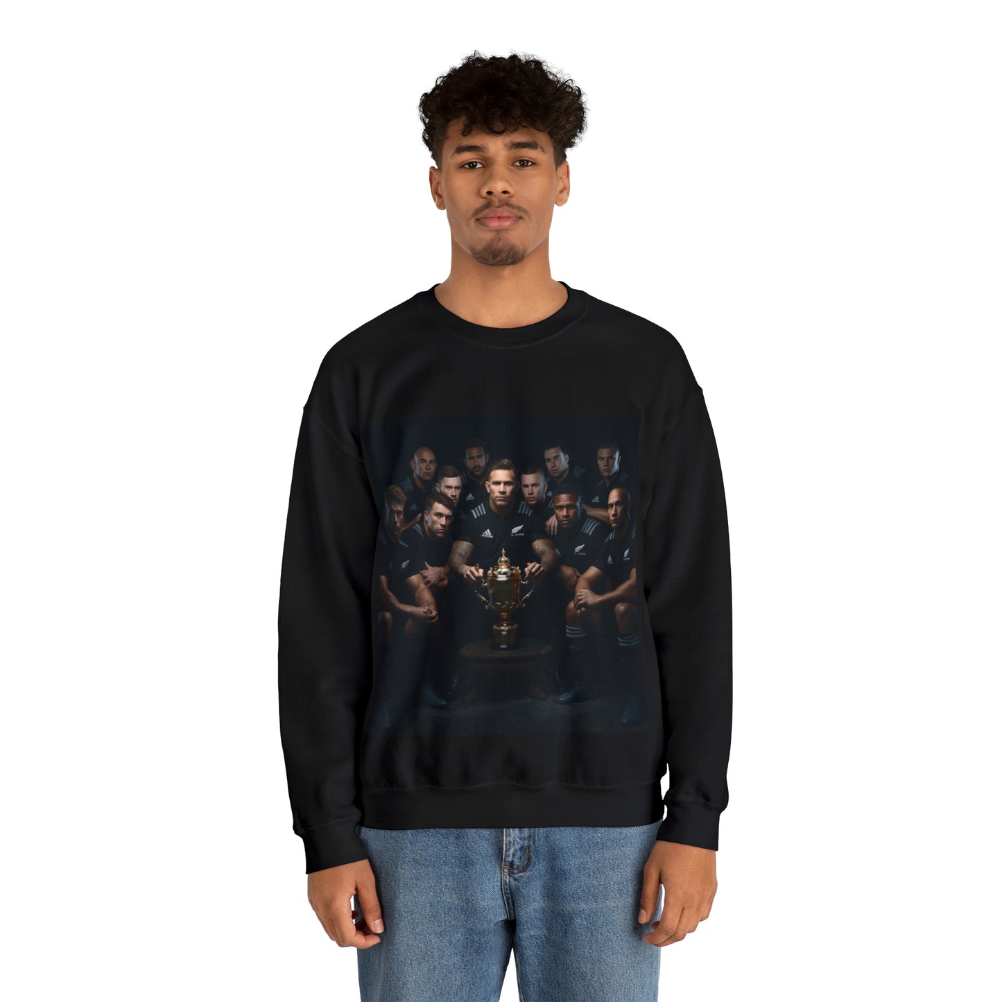 All Blacks Winners Photoshoot - black sweatshirt