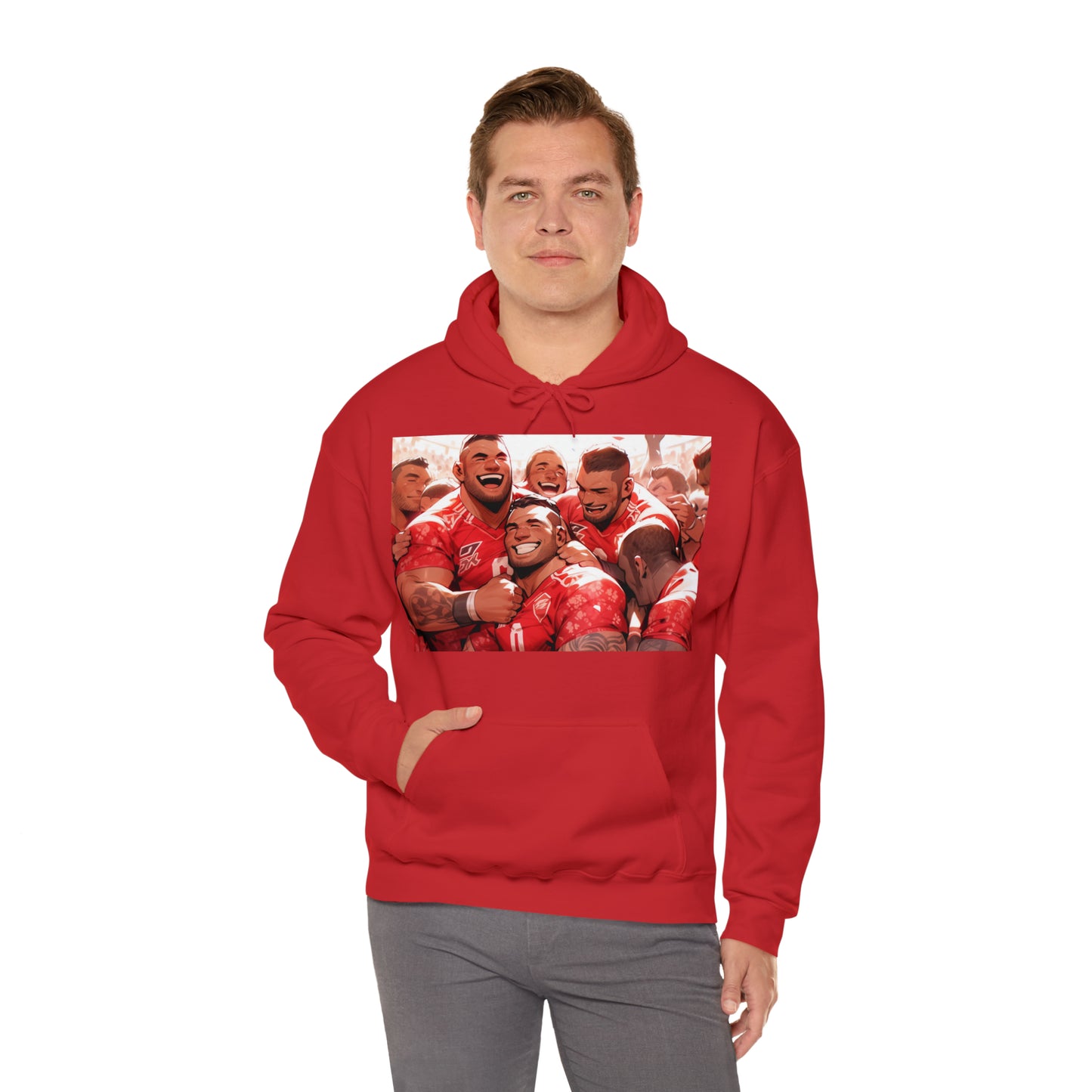 Happy Tonga - dark hoodies