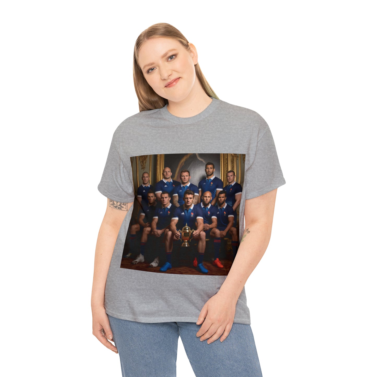 France World Cup Photoshoot - light shirts