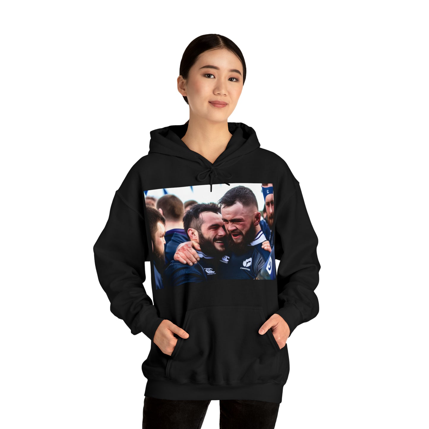 Post Match Scotland - dark hoodies
