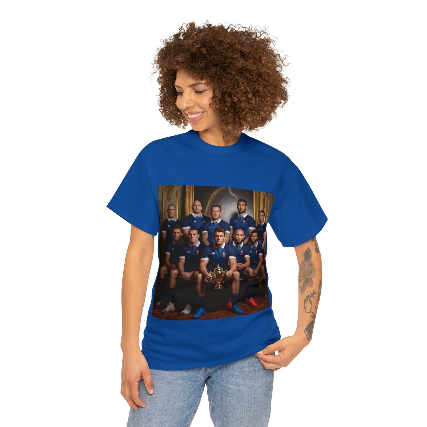France World Cup Photoshoot - dark shirts