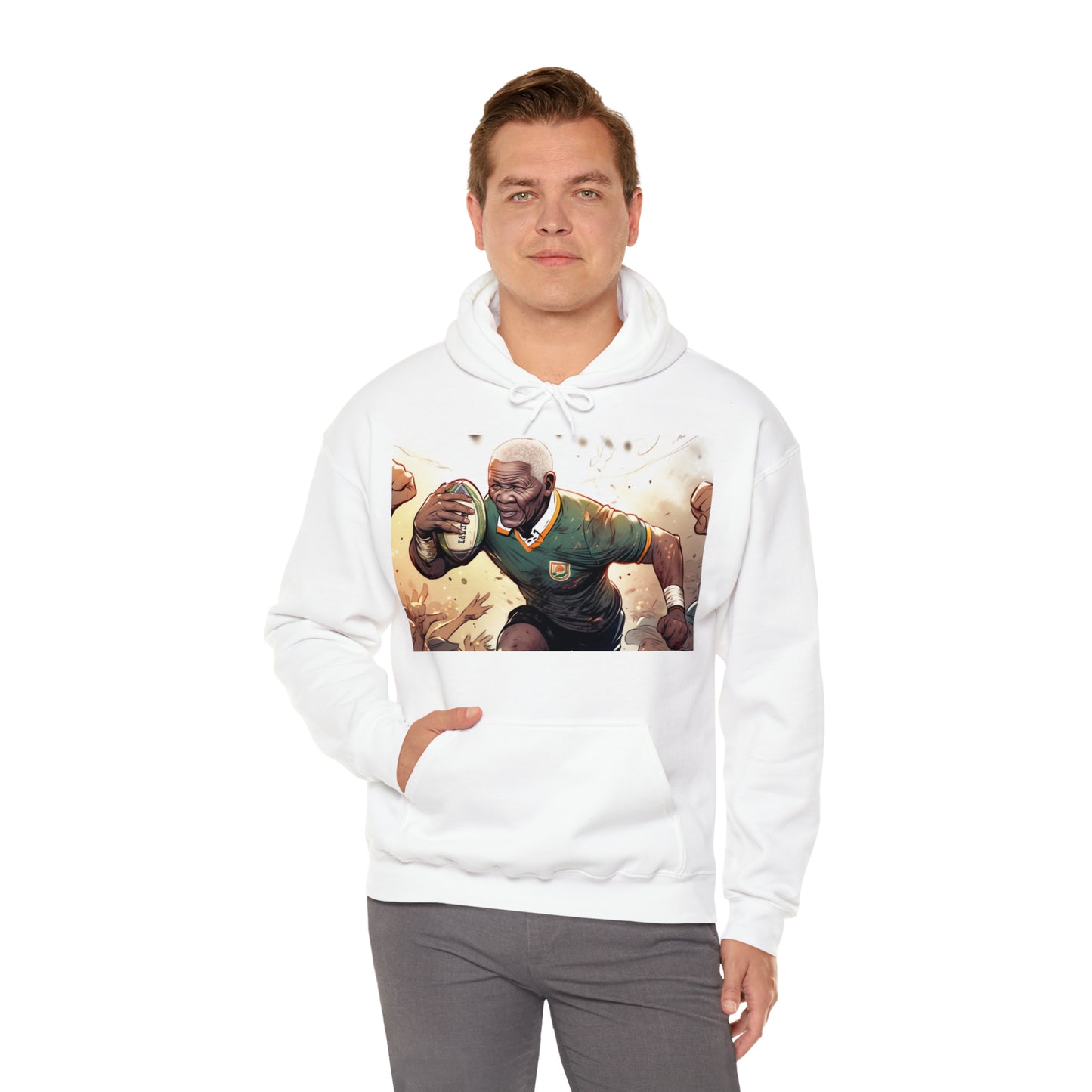 Rugby Mandela - light hoodies