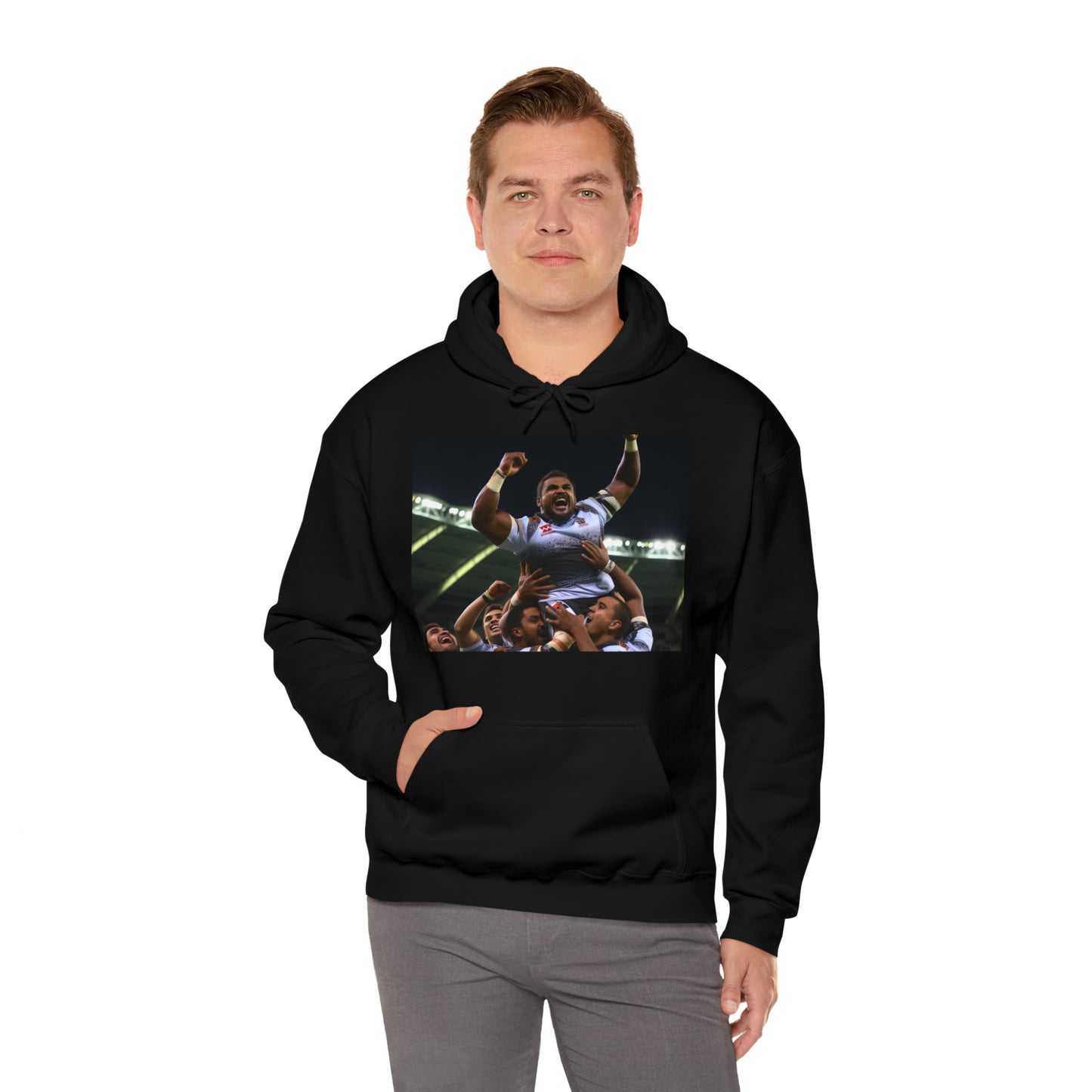 Fiji RWC Celebration - black hoodie