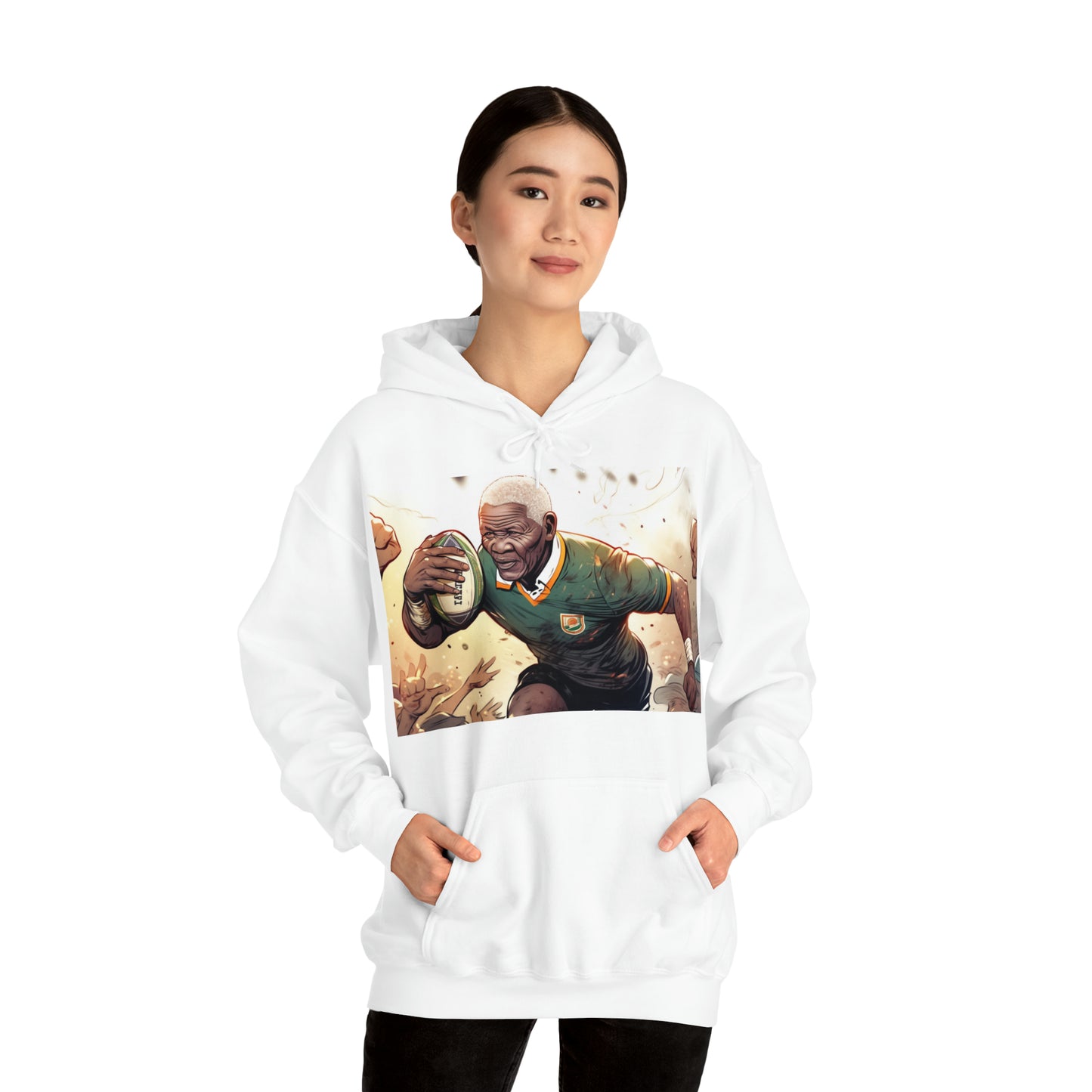 Rugby Mandela - light hoodies