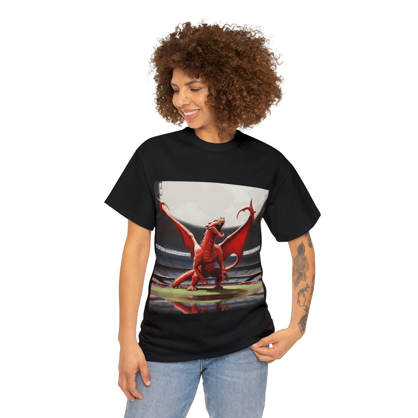 Welsh Dragon - dark shirts