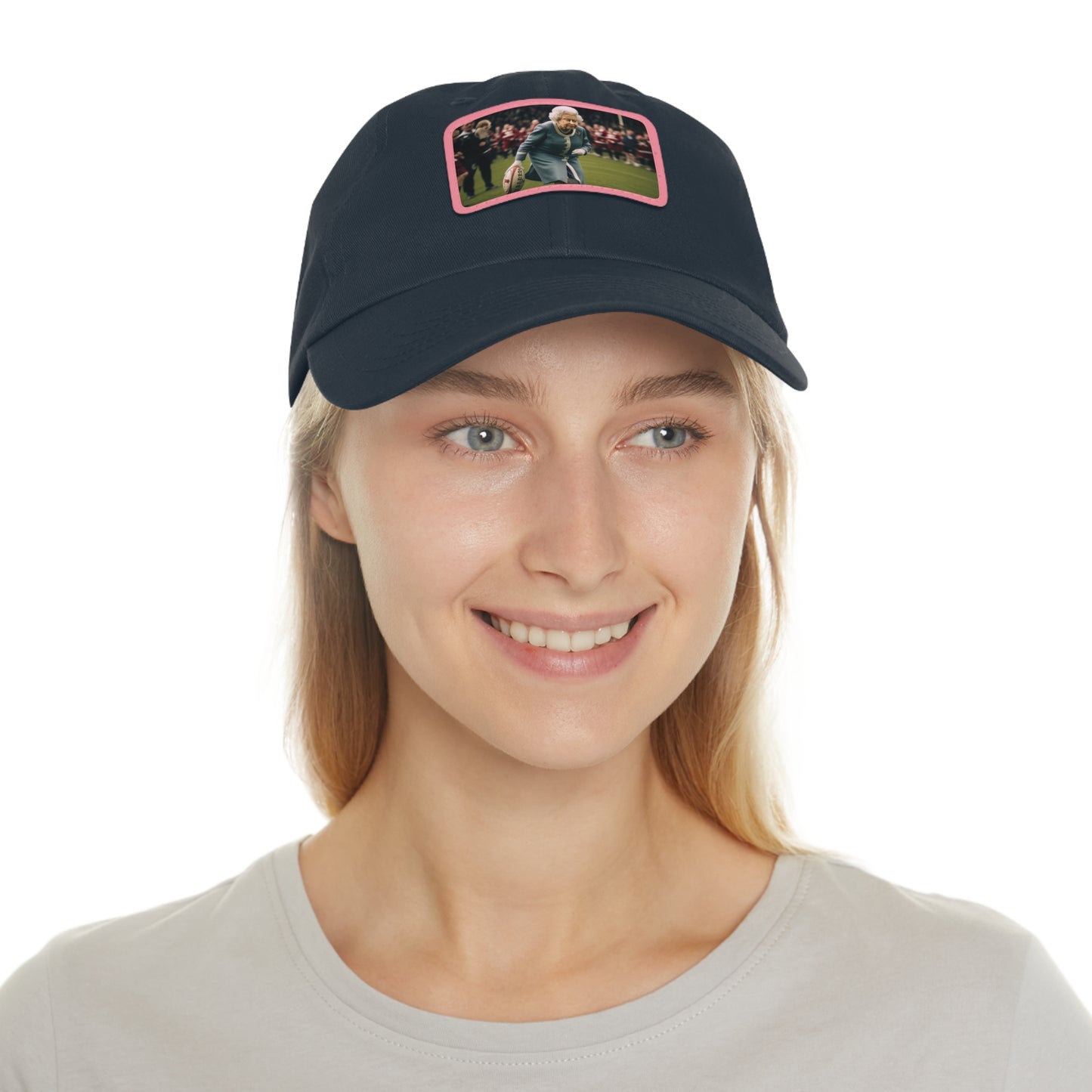 Queen Elizabeth Rectangle Patch hat
