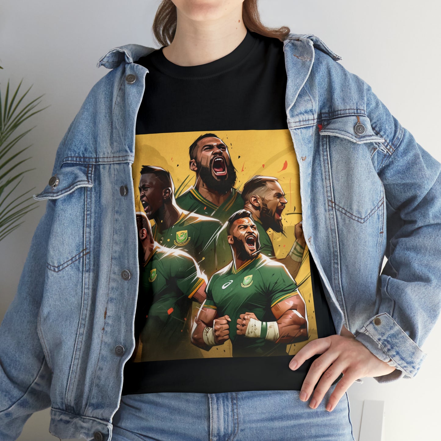 Springboks Celebrating - dark shirts