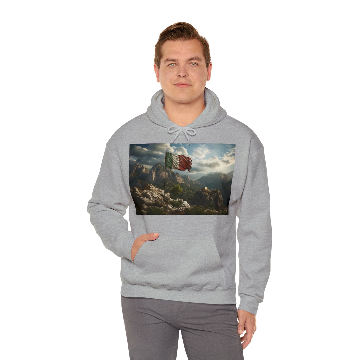 Italy Flag - light hoodies