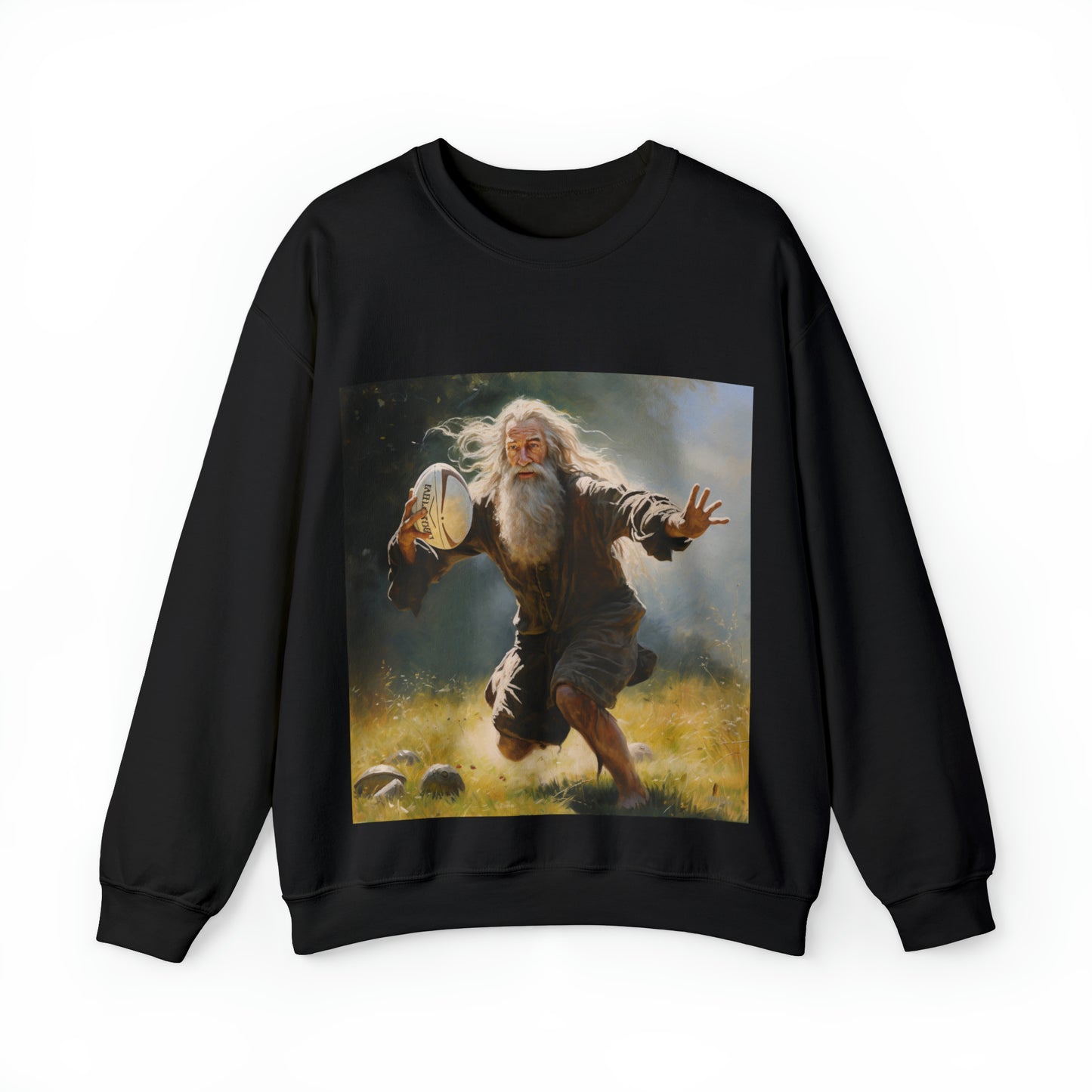 Rugby Gandalf - black sweatshirt