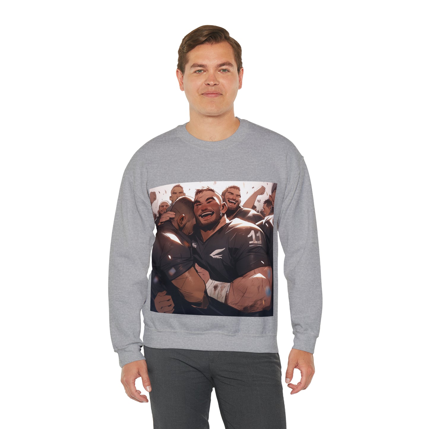 All Blacks Celebrating - light sweatshirts