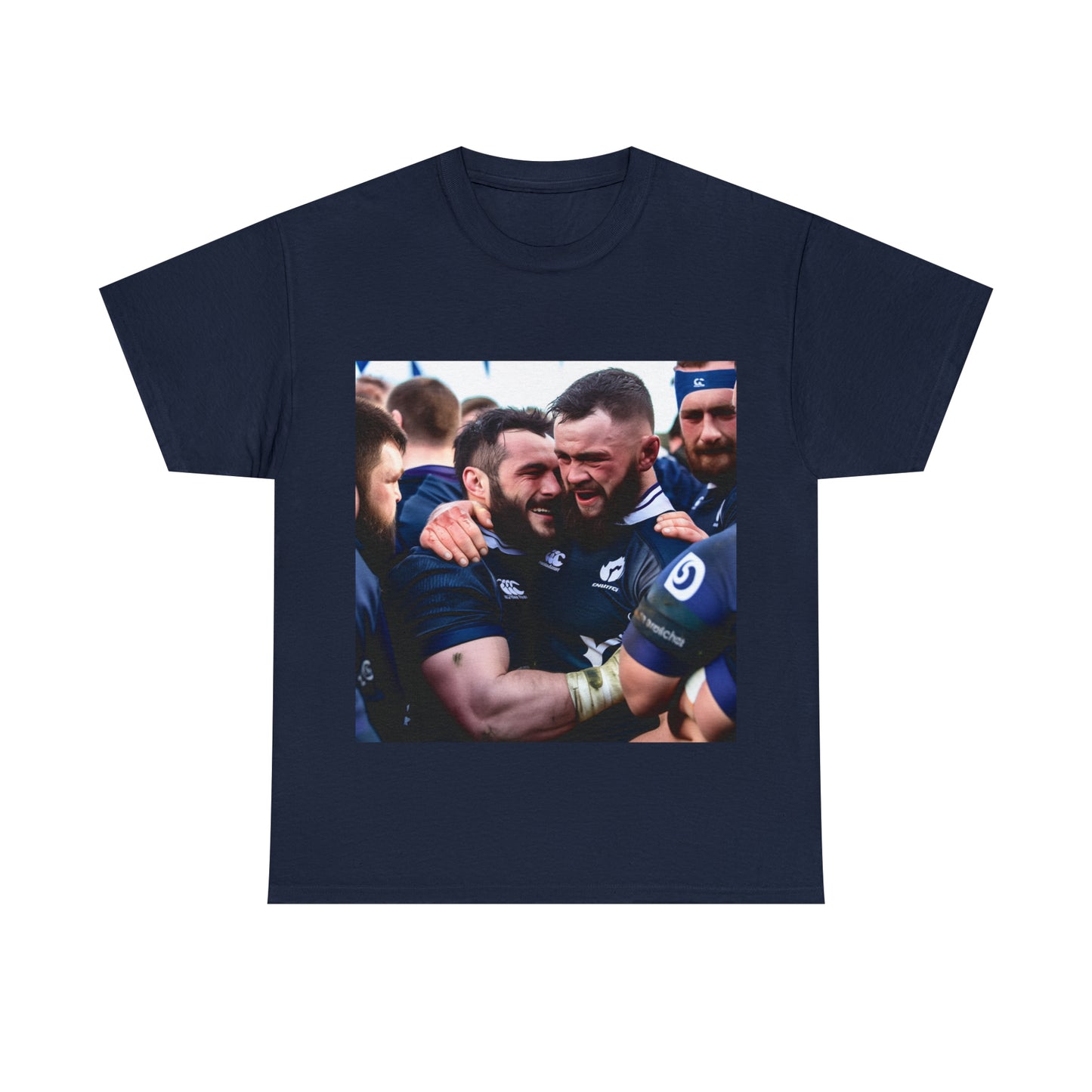 Post Match Scotland - dark shirts