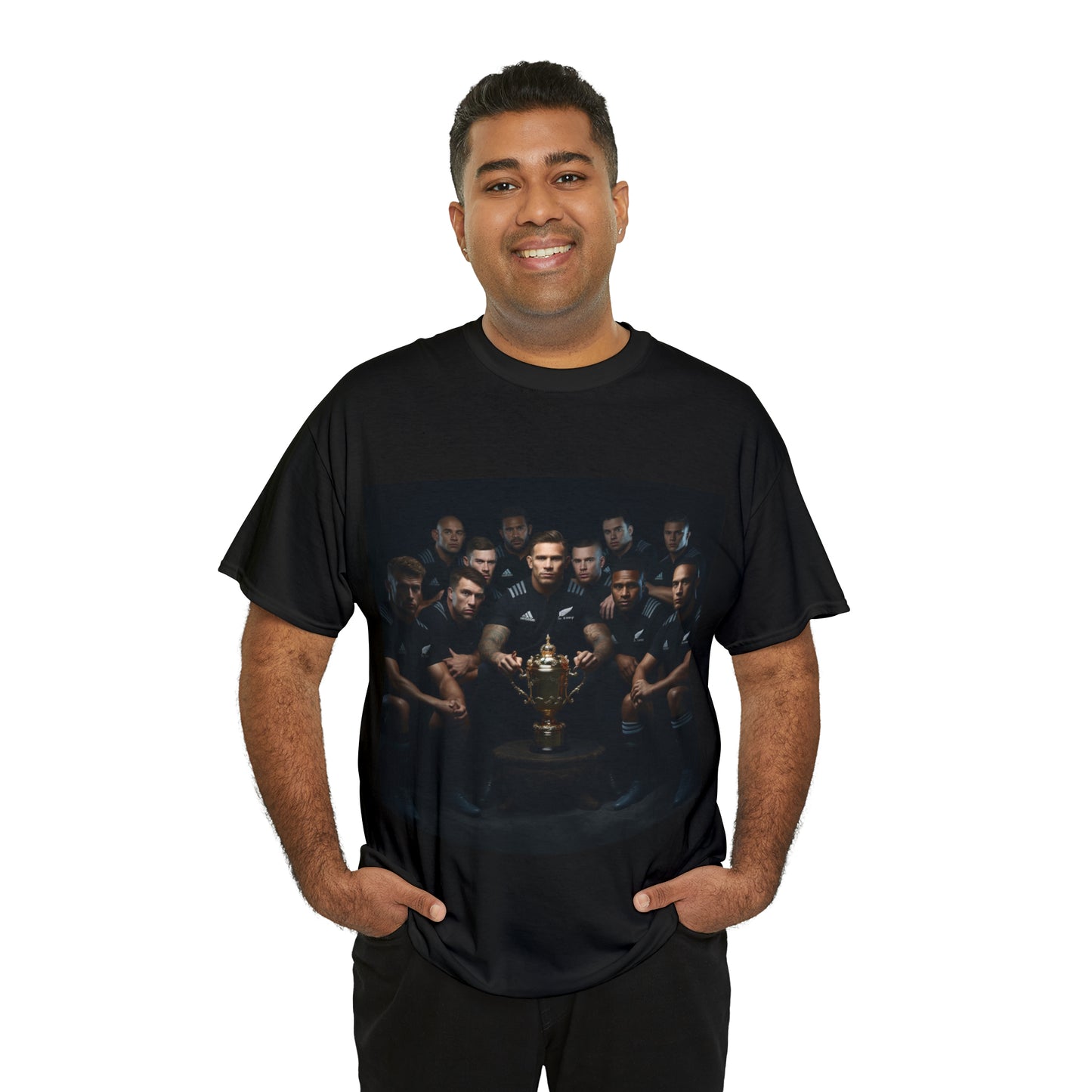 All Blacks Winners Photoshoot - black shirt