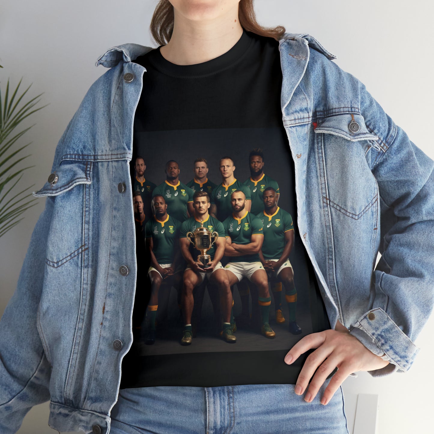 Springbok RWC photoshoot - dark shirts