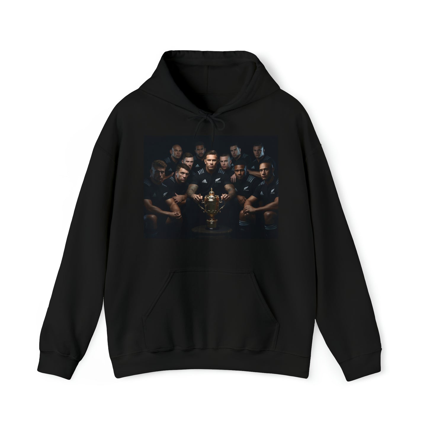 All Blacks Winners Photoshoot - black hoodie