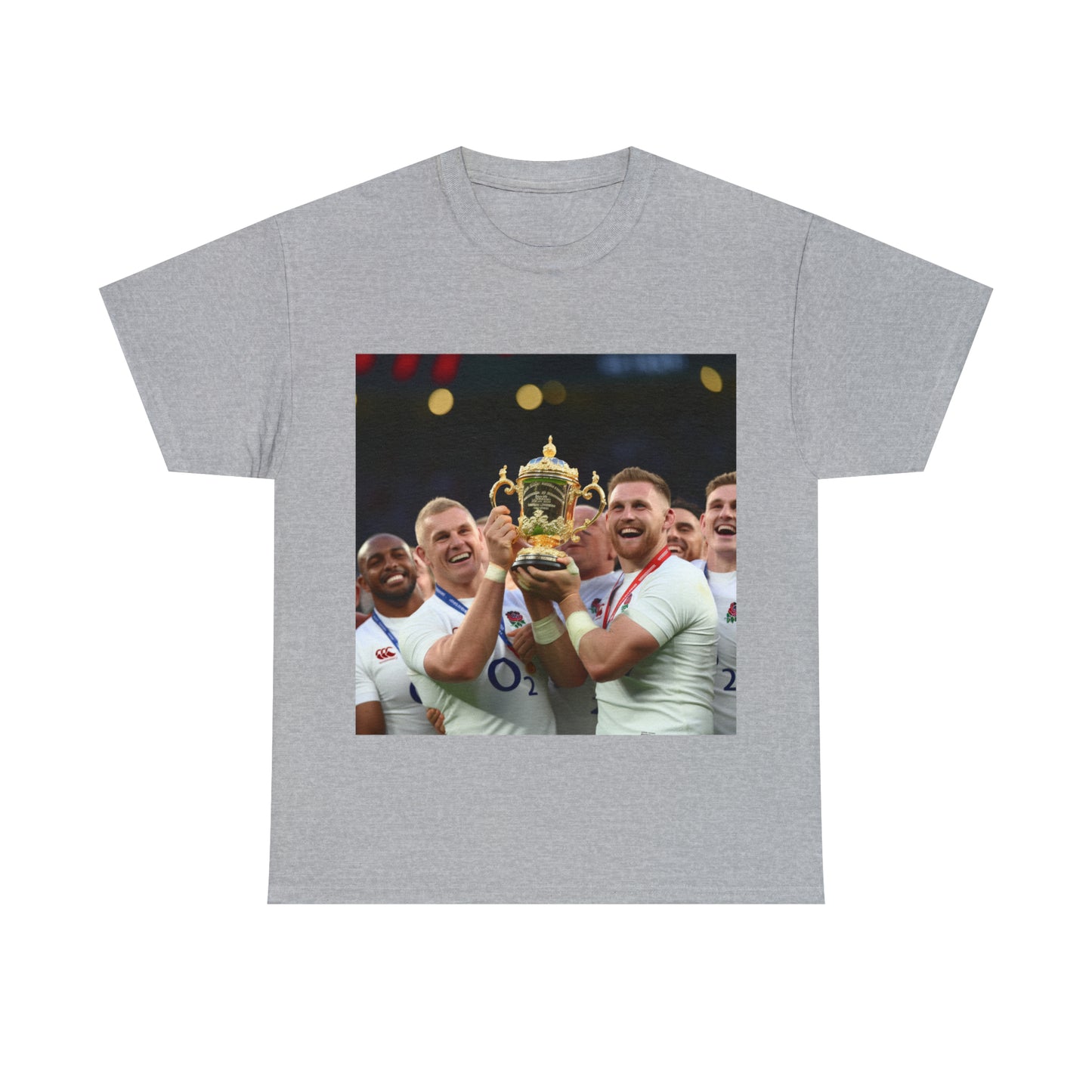 England Celebrating Winning World Cup - light shirts