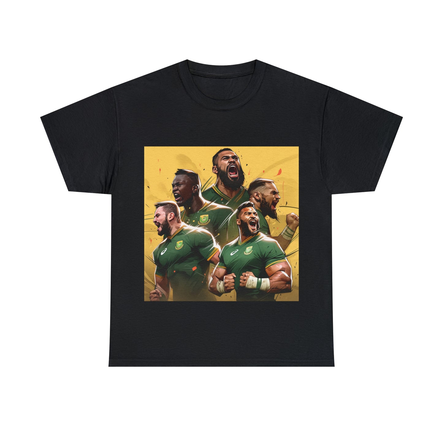 Springboks Celebrating - dark shirts