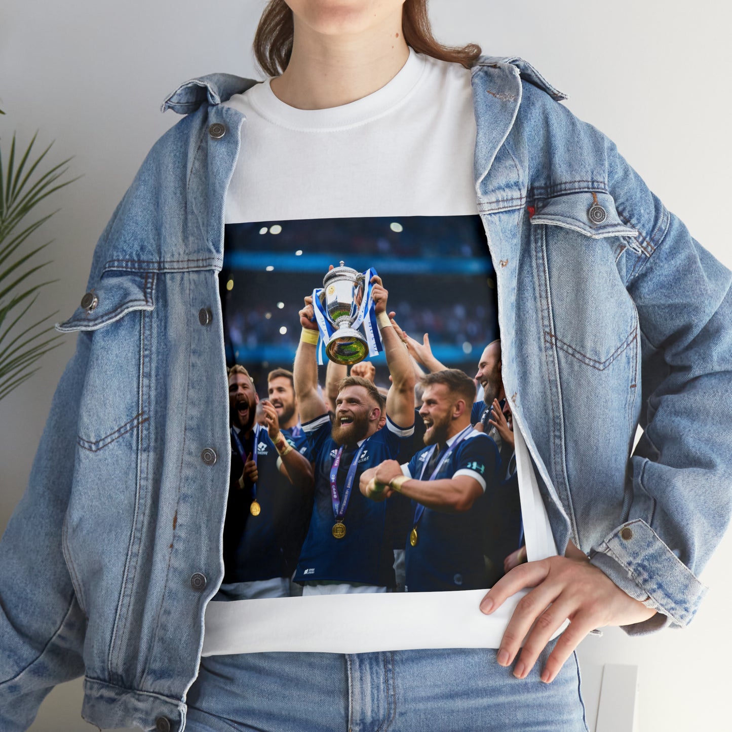Scotland Winning RWC - light shirts