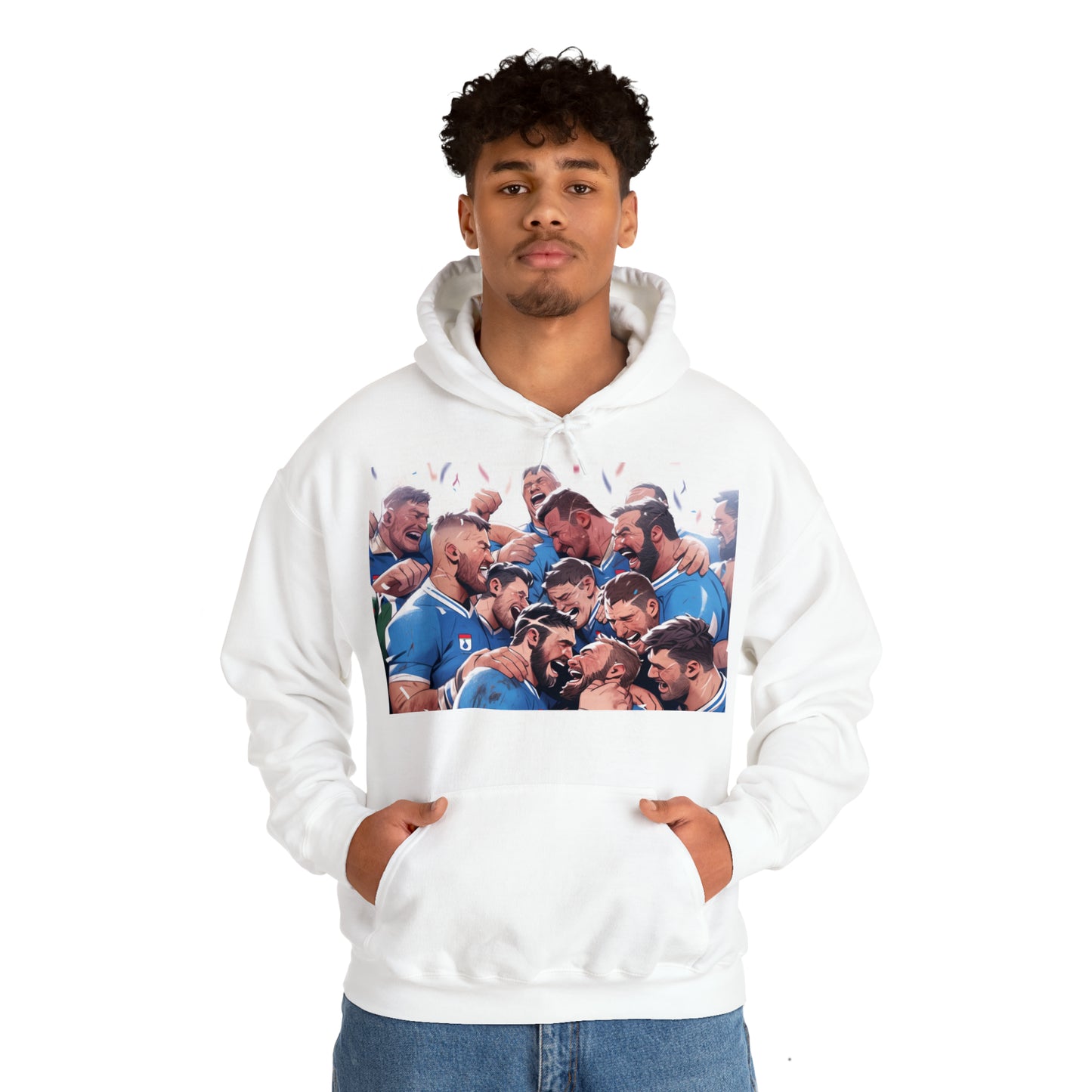 Post Match Italy - light hoodies