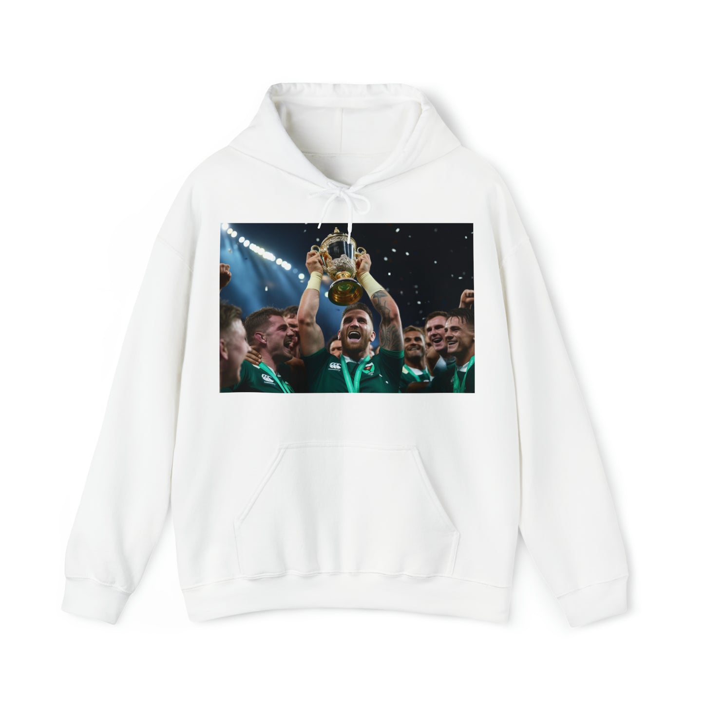 Ireland lifting the RWC - light hoodies