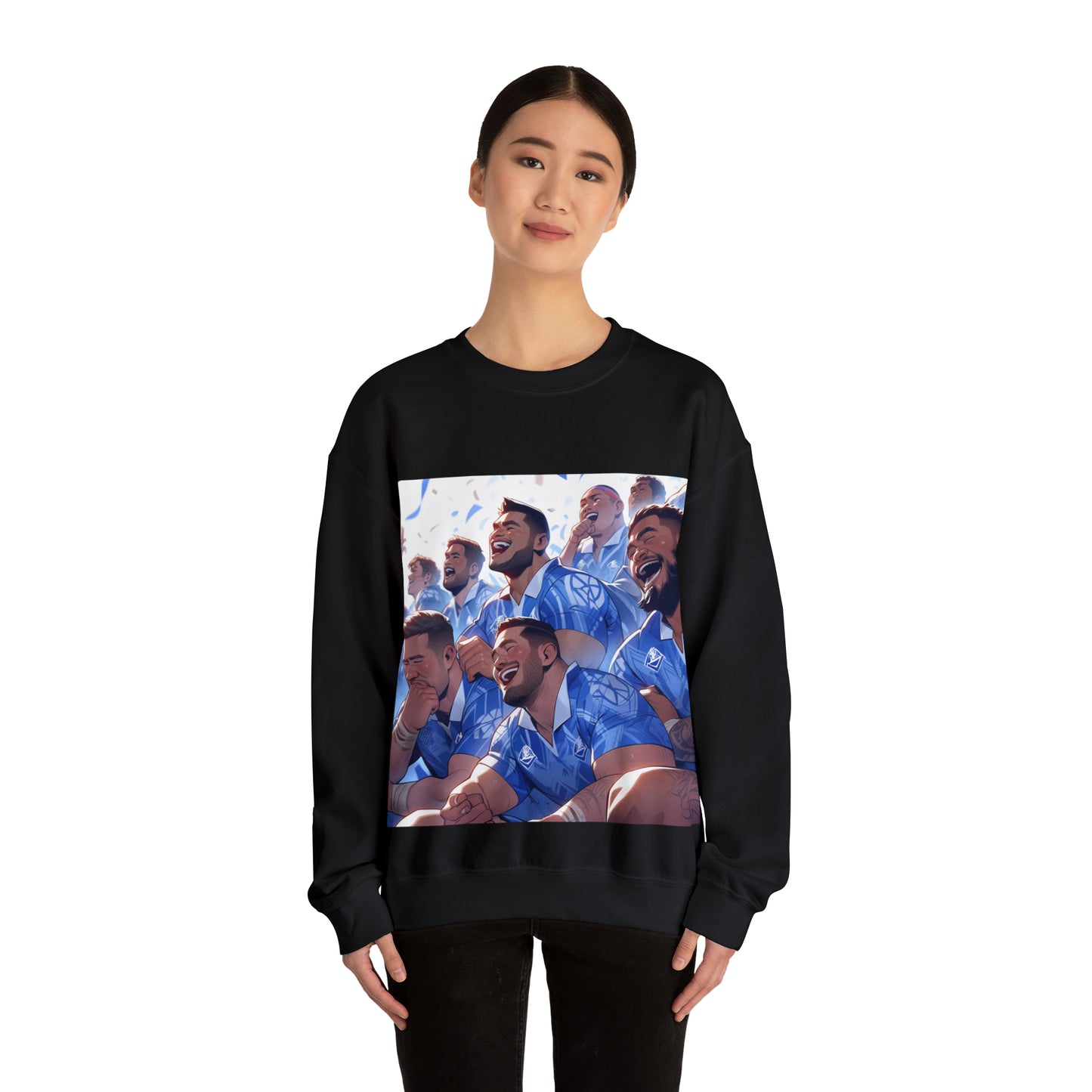 Happy Samoa - black sweatshirt