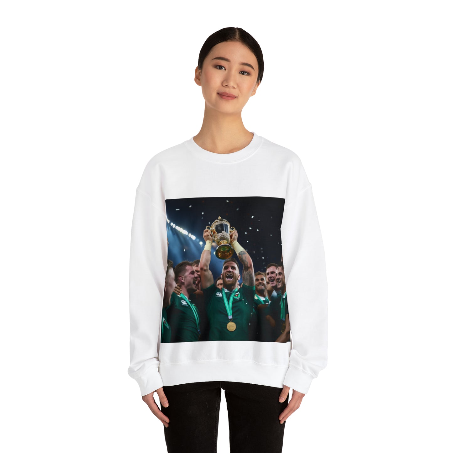 Ireland lifting the RWC - light sweatshirts