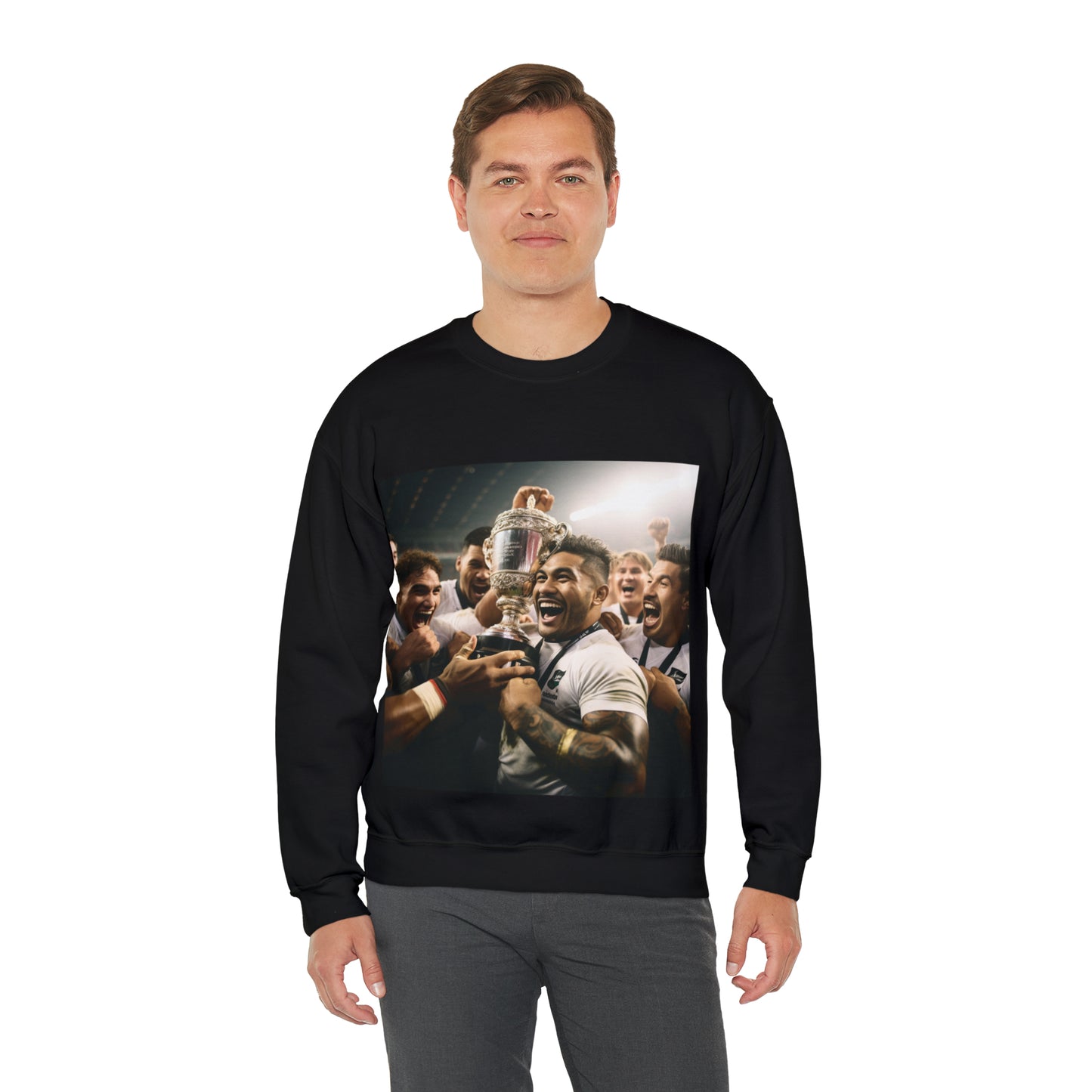 Fiji World Cup Winners - black sweatshirt