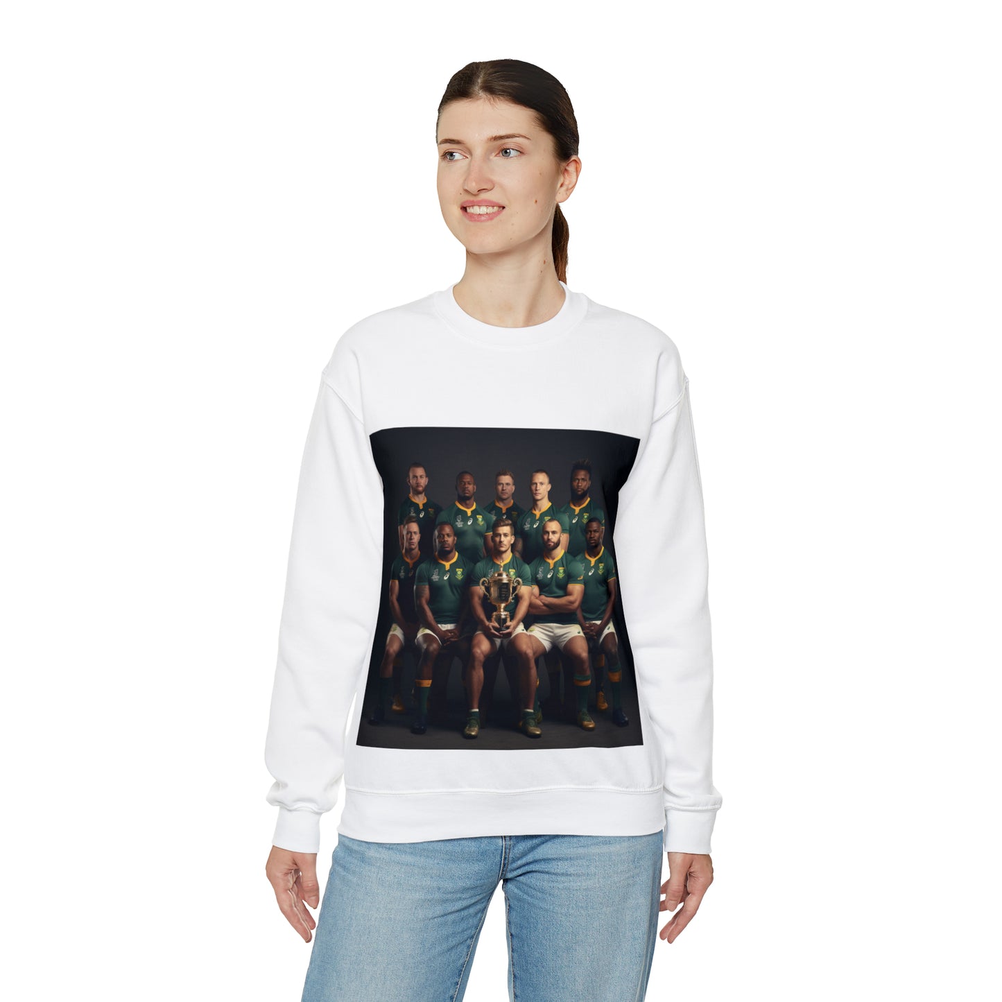 Springbok RWC photoshoot - light sweatshirts