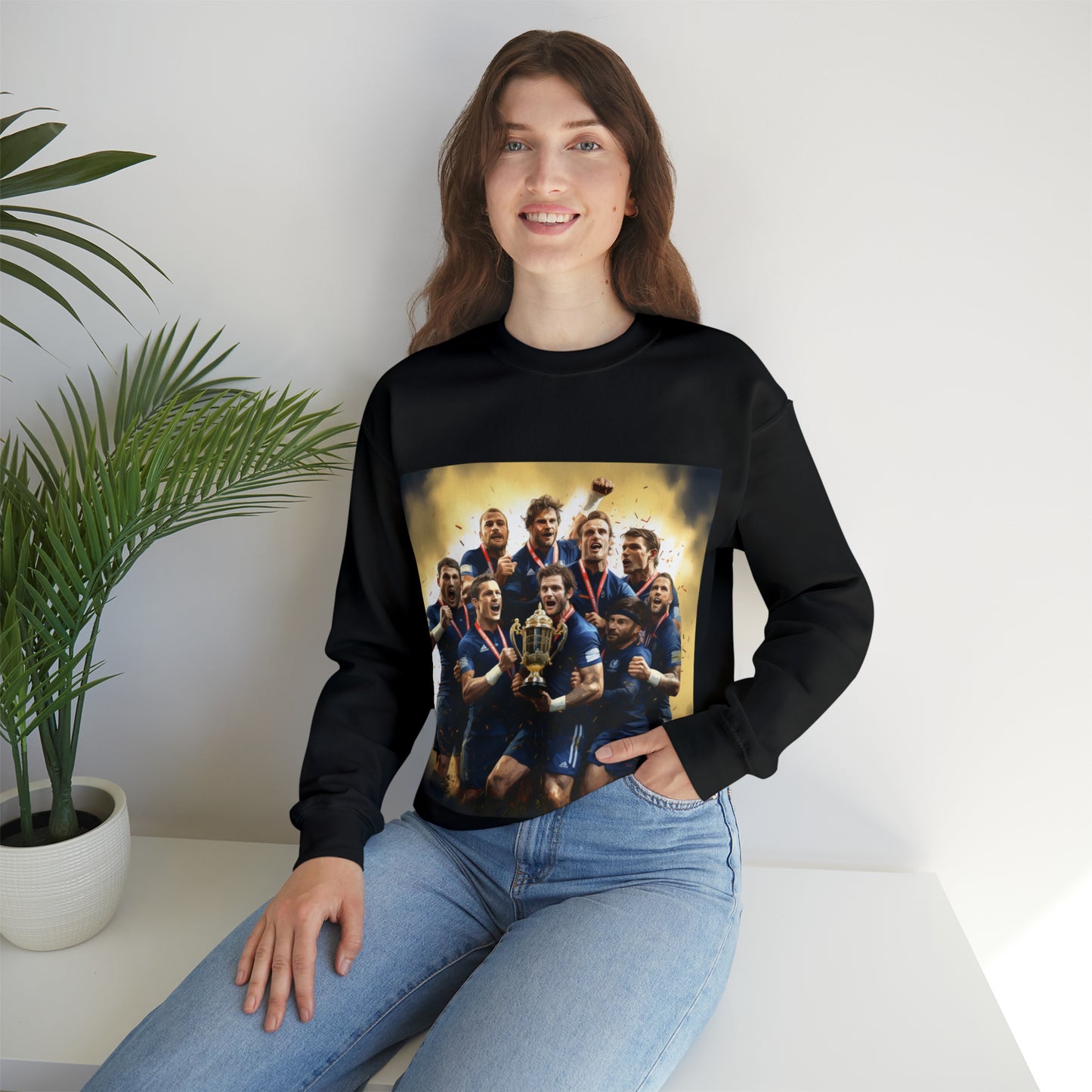 France Winning RWC 2023 - dark sweatshirts