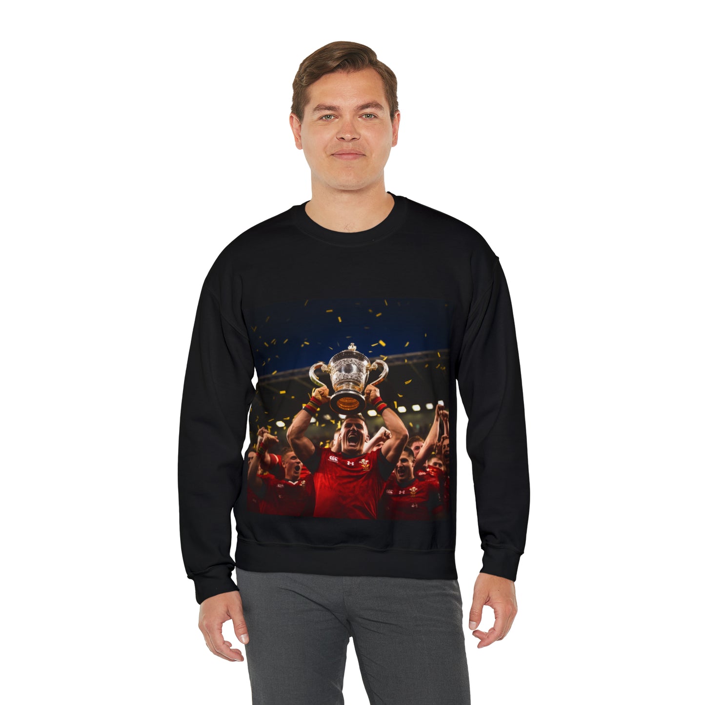 Wales Lifting RWC - black sweatshirt