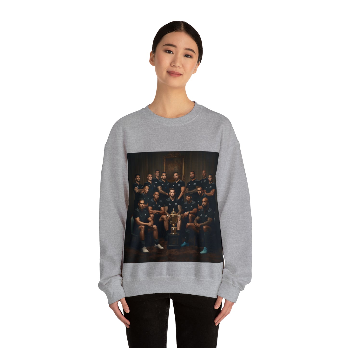 All Blacks with Web Ellis Cup - light sweatshirts