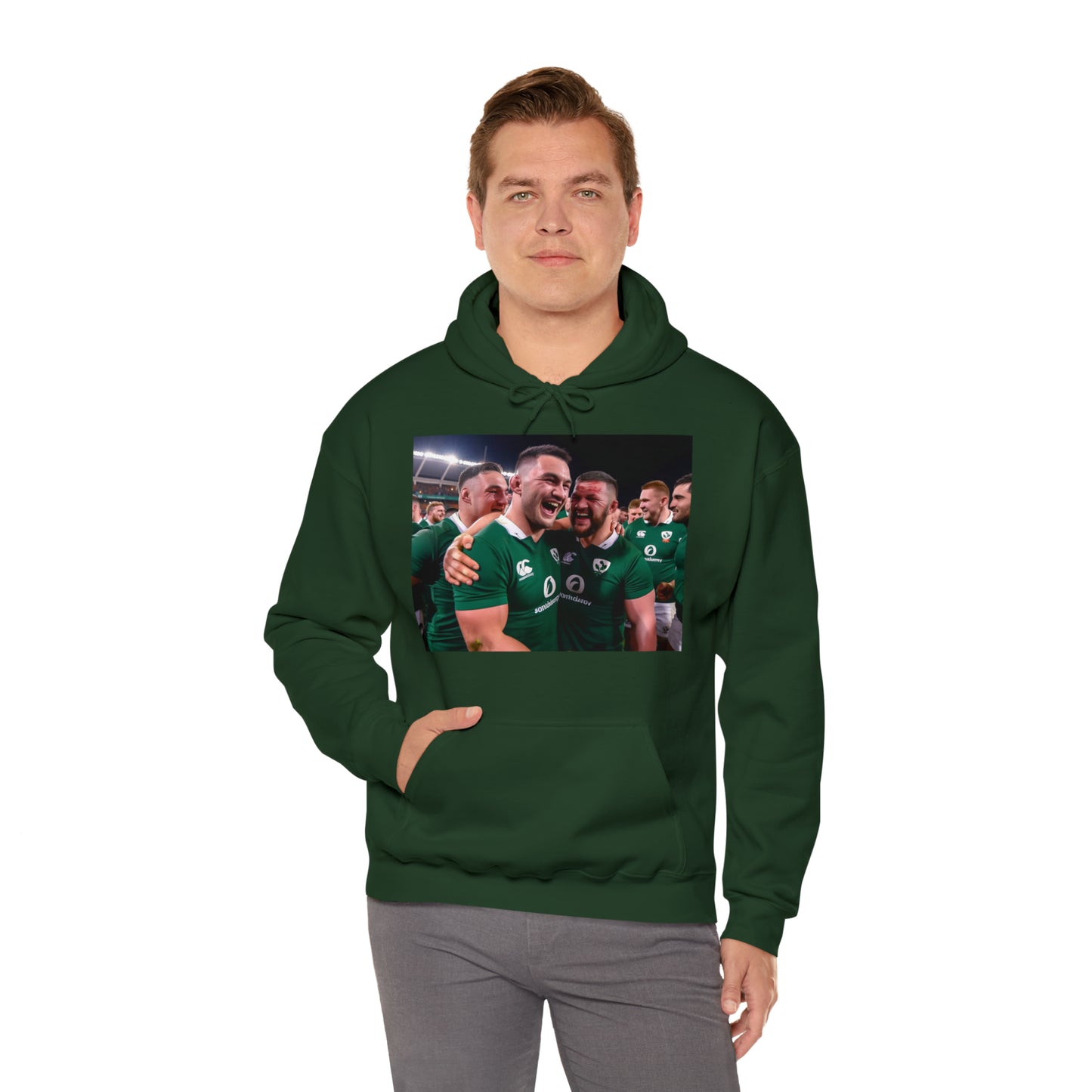 Post Match Ireland - dark hoodies
