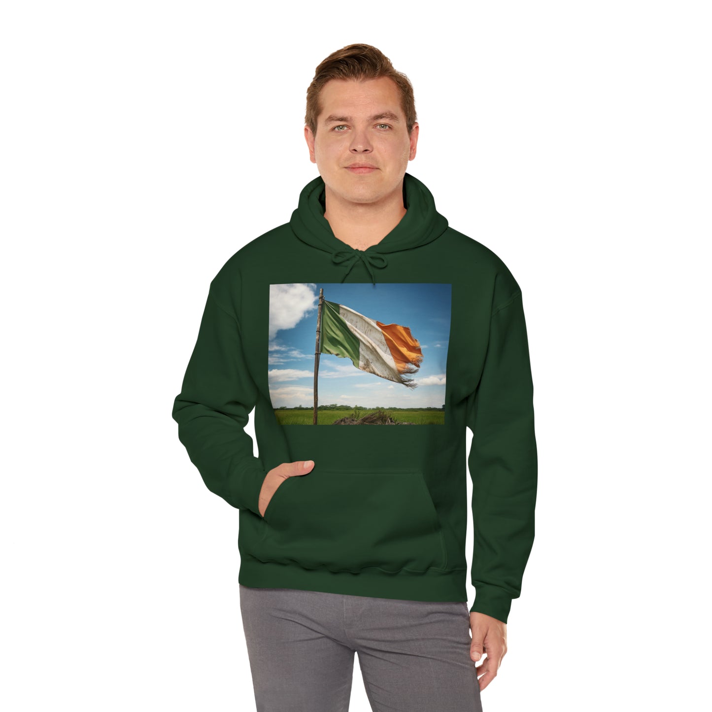 Irish Flag - dark hoodies