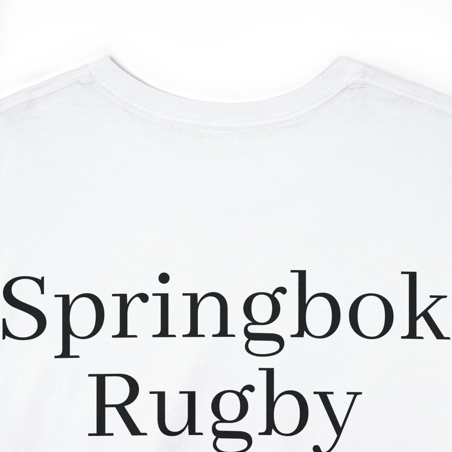 Springboks Celebrating with RWC - light shirts