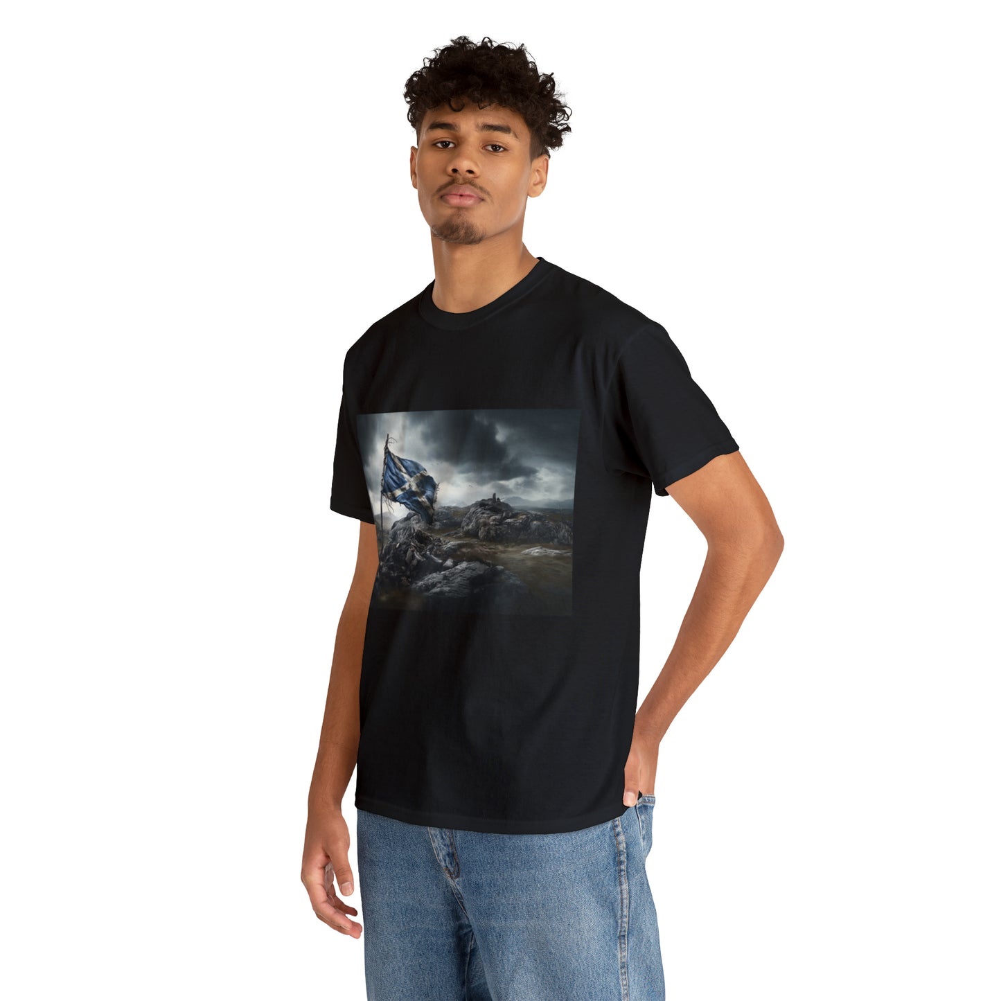 Scottish Flag - dark shirts