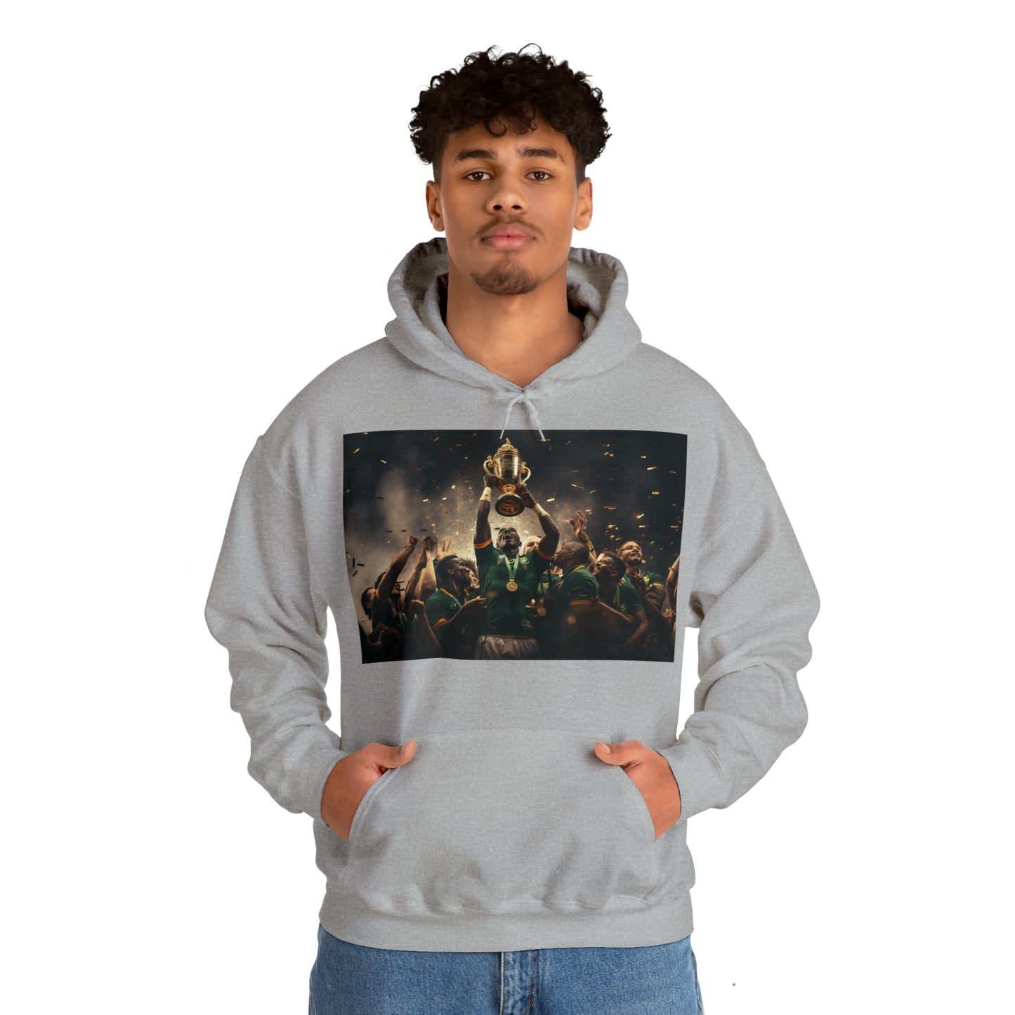 Springboks lifting RWC - light hoodies
