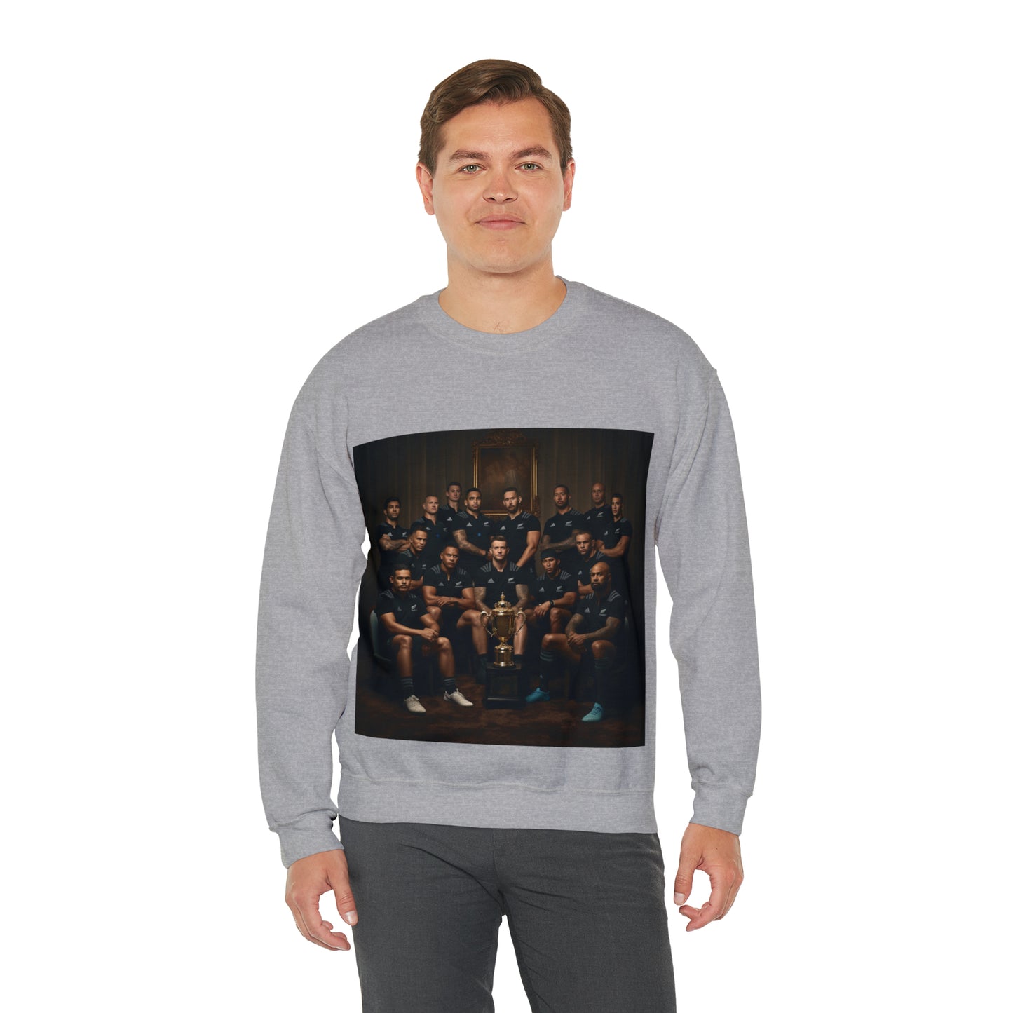 All Blacks with Web Ellis Cup - light sweatshirts