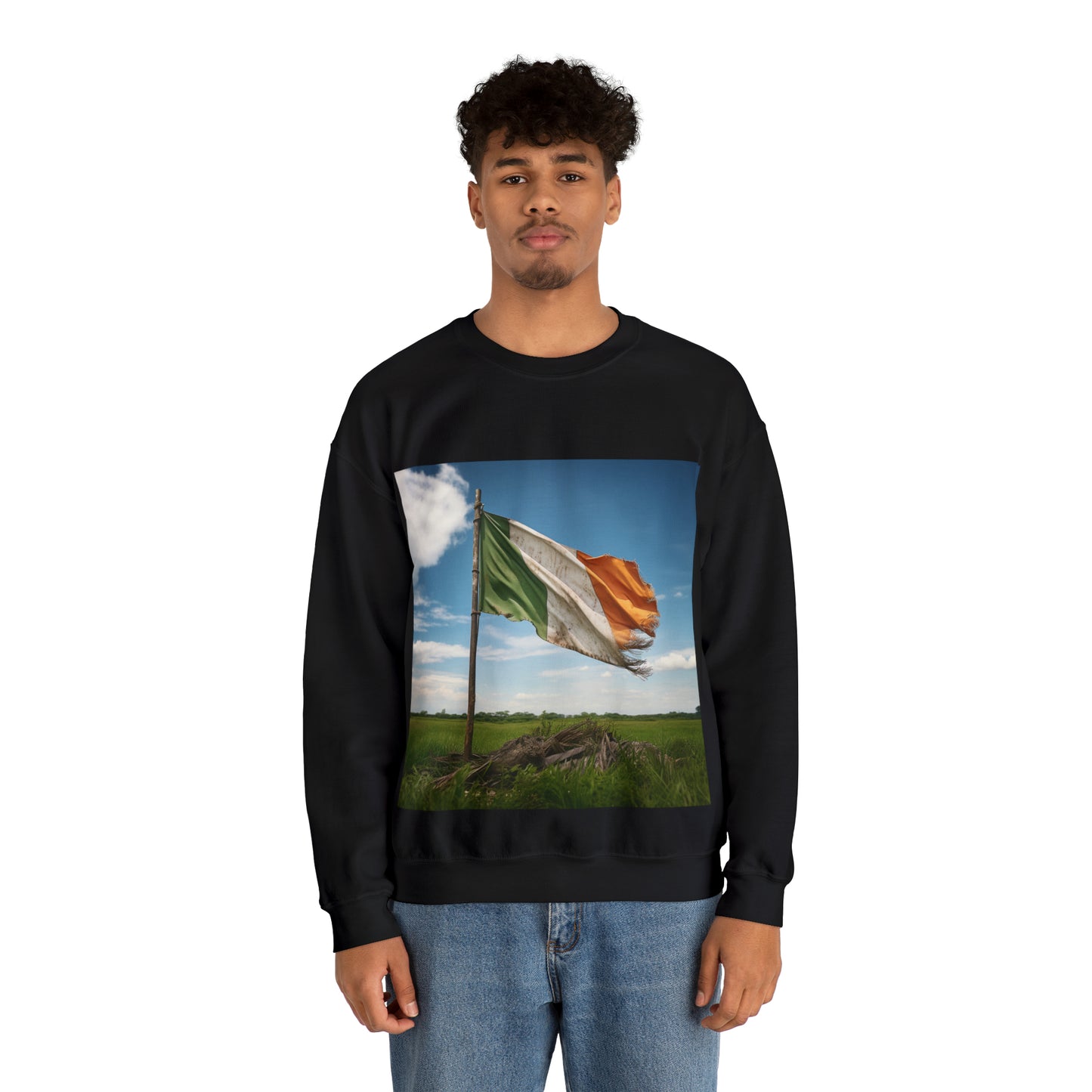 Irish Flag - dark sweatshirts