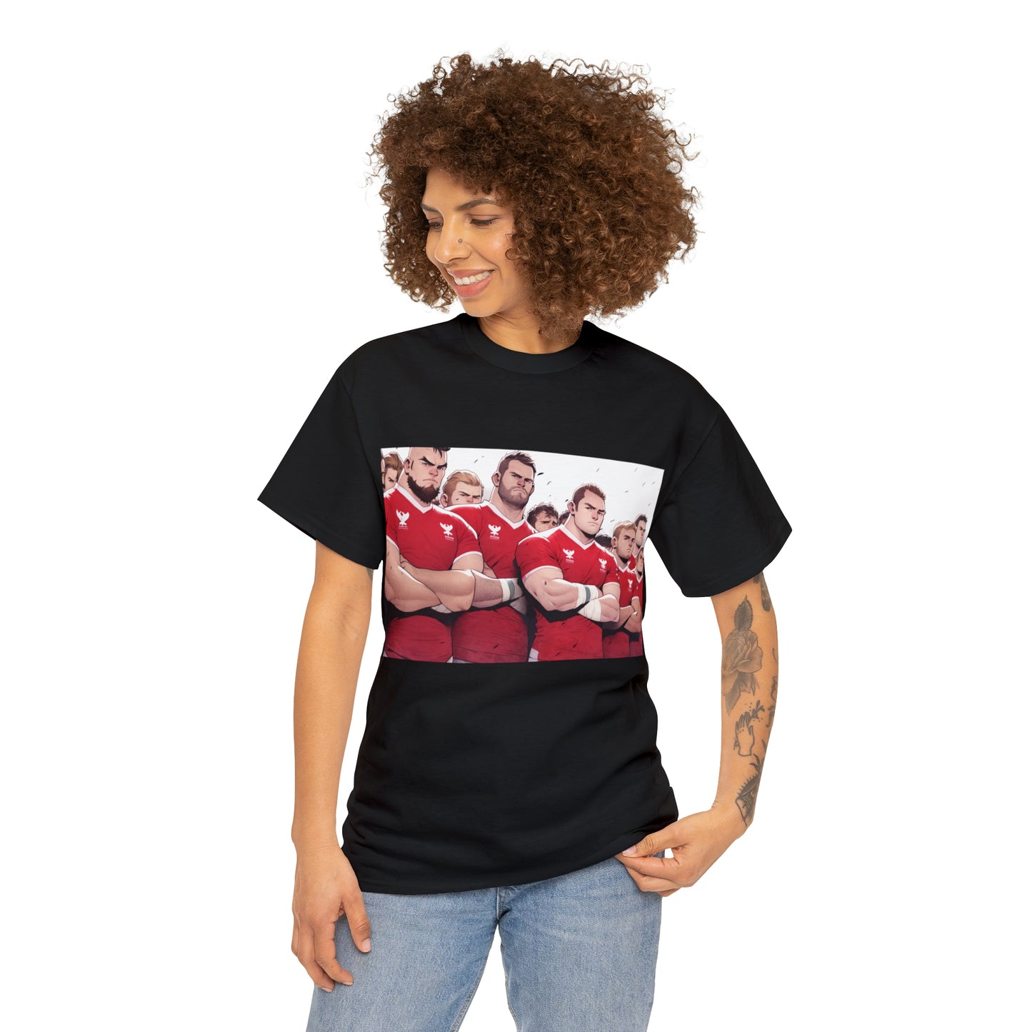 Ready Wales - dark shirts