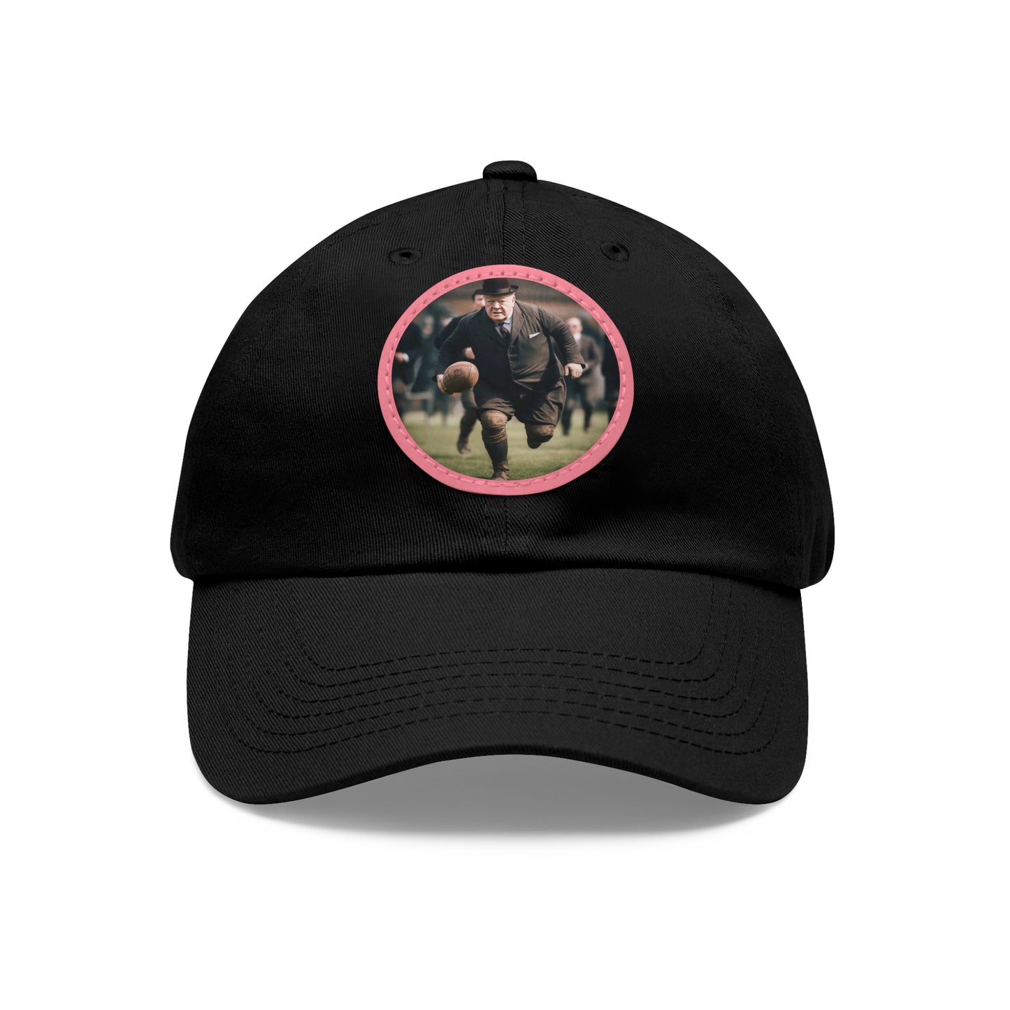 Winston Churchill Round Patch hat