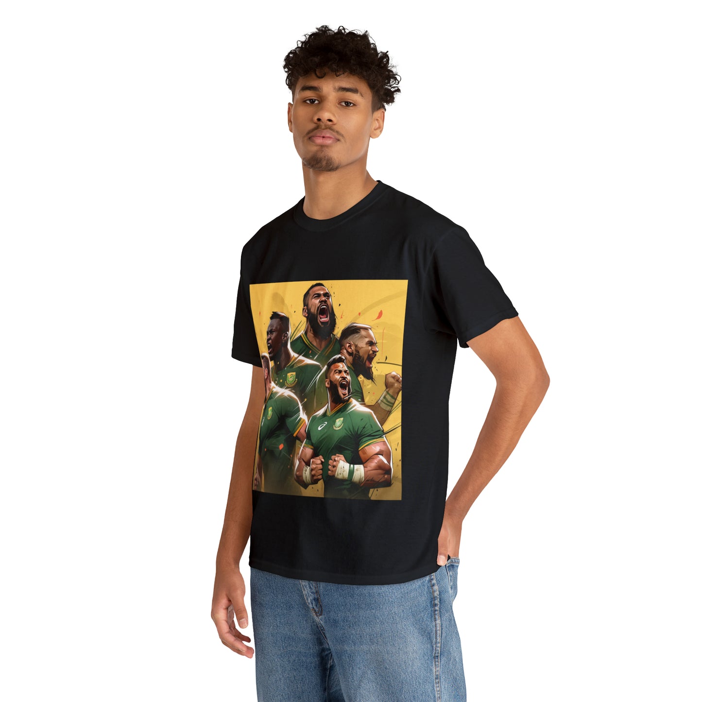 Springboks Celebrating - dark shirts