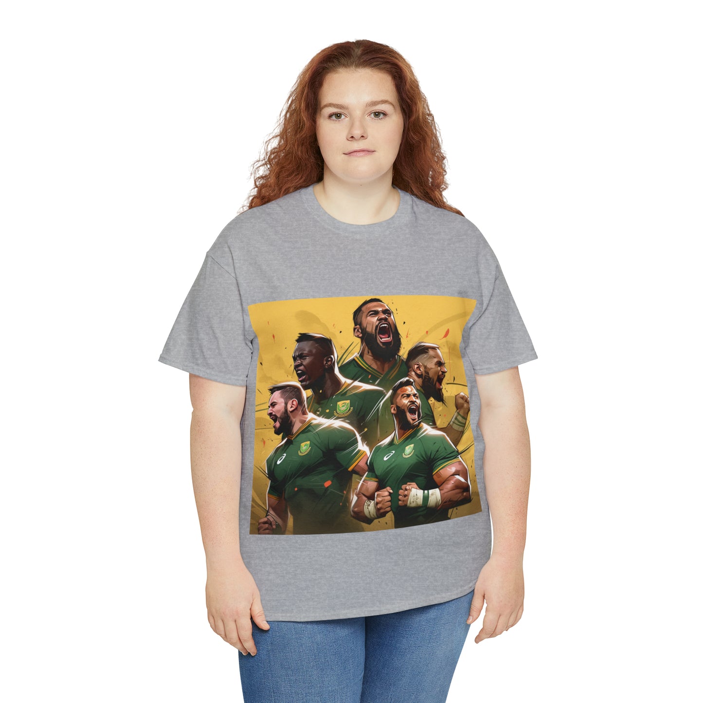 Springboks Celebrating - light shirts