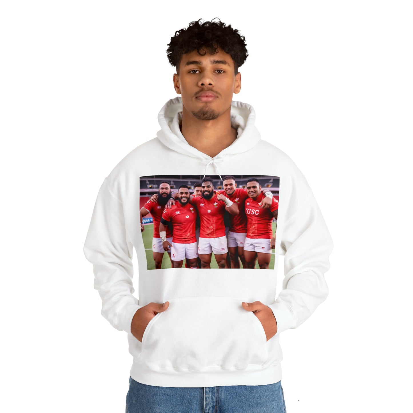 Post Match Tonga - light hoodies