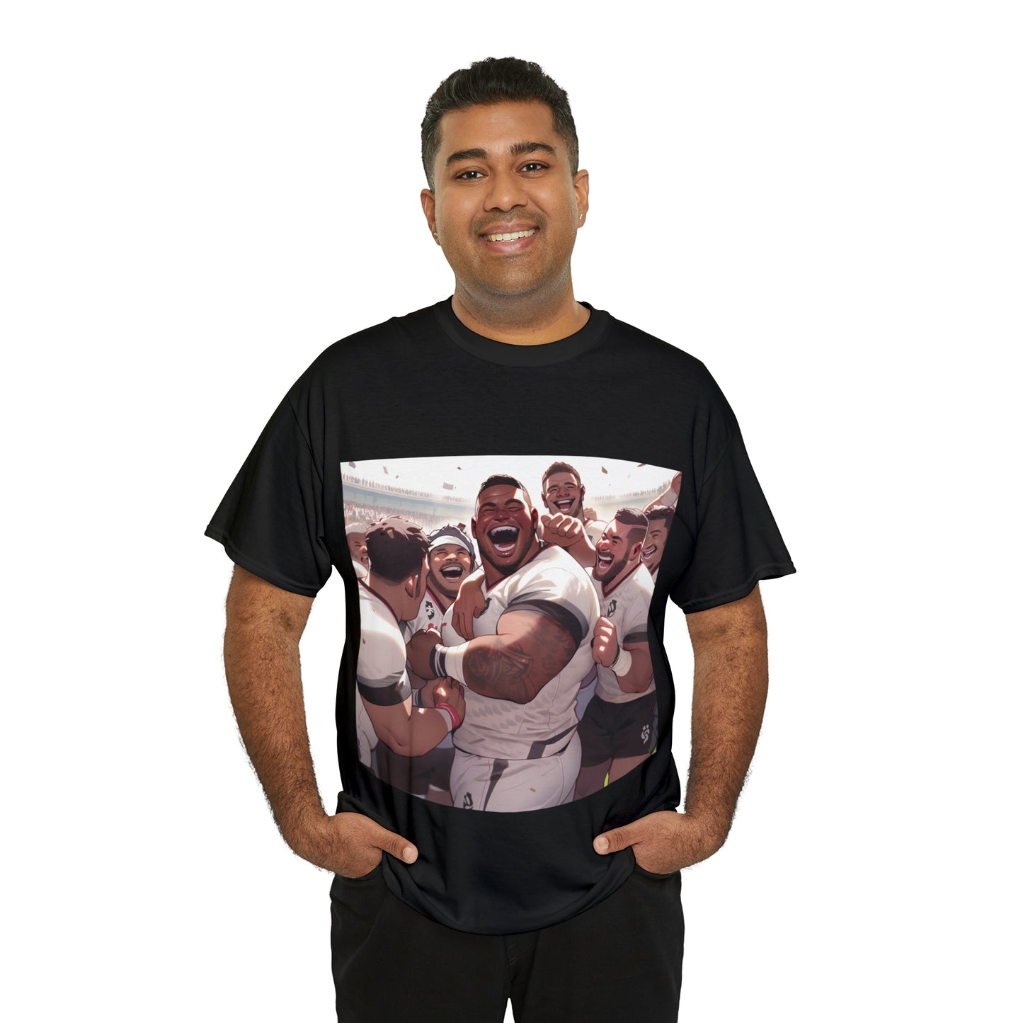 Celebrating Fiji - black shirt